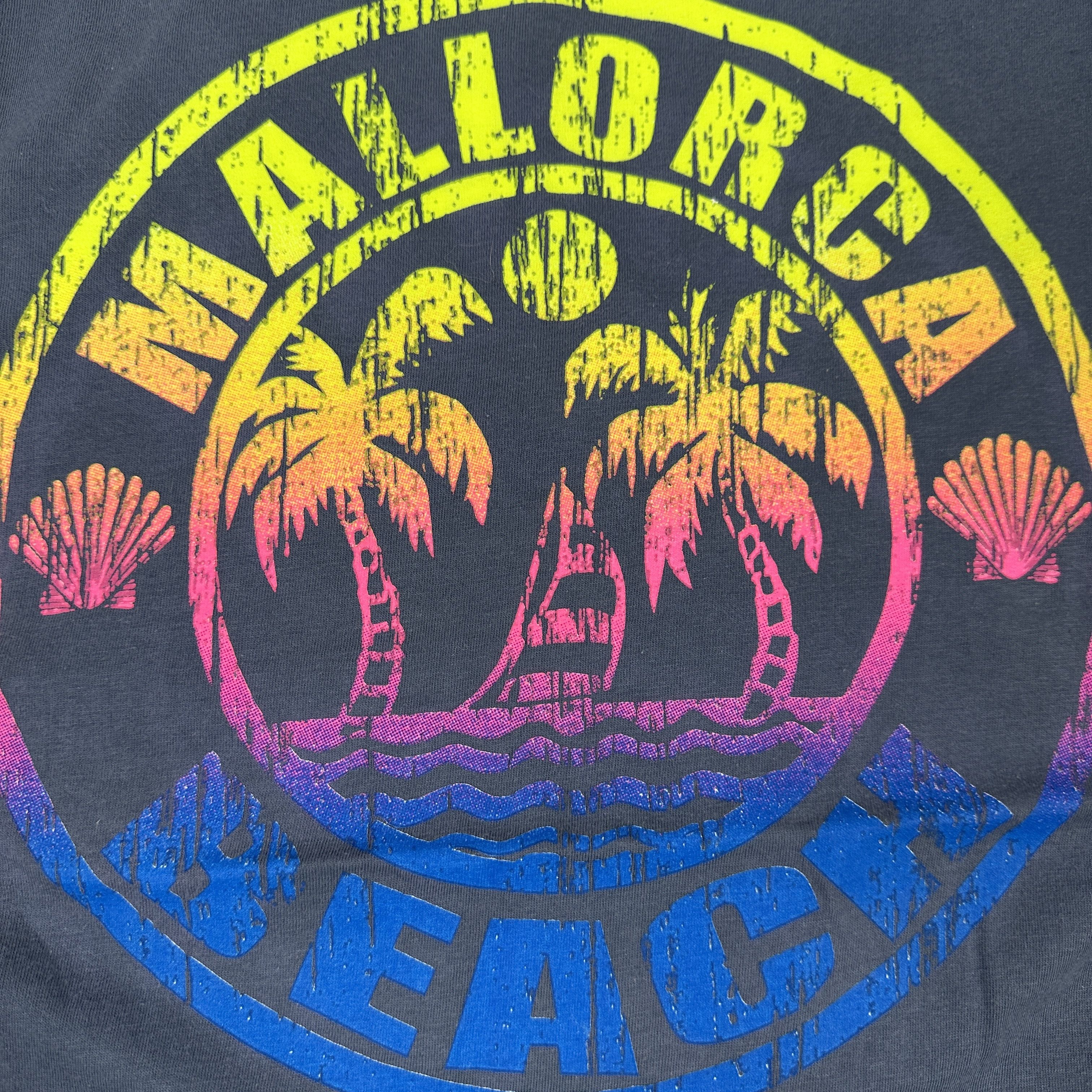 Vintage Vintage Mallorca 00s Summer Tee Printed Oversize T-shirt Size US L / EU 52-54 / 3 - 3 Thumbnail