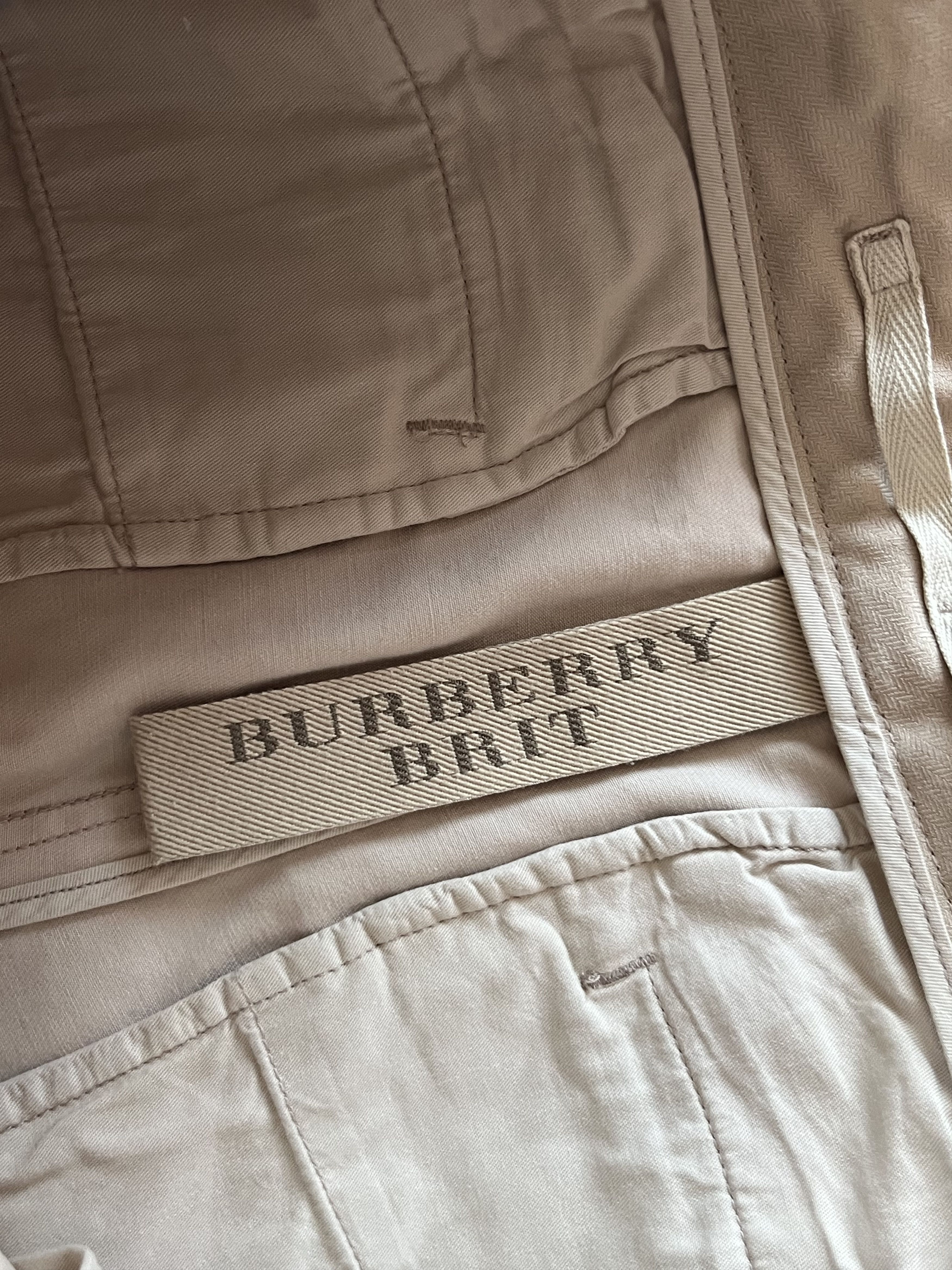 Burberry Vintage Basic Pants Burberry Brit Luxury Size US 32 / EU 48 - 12 Thumbnail