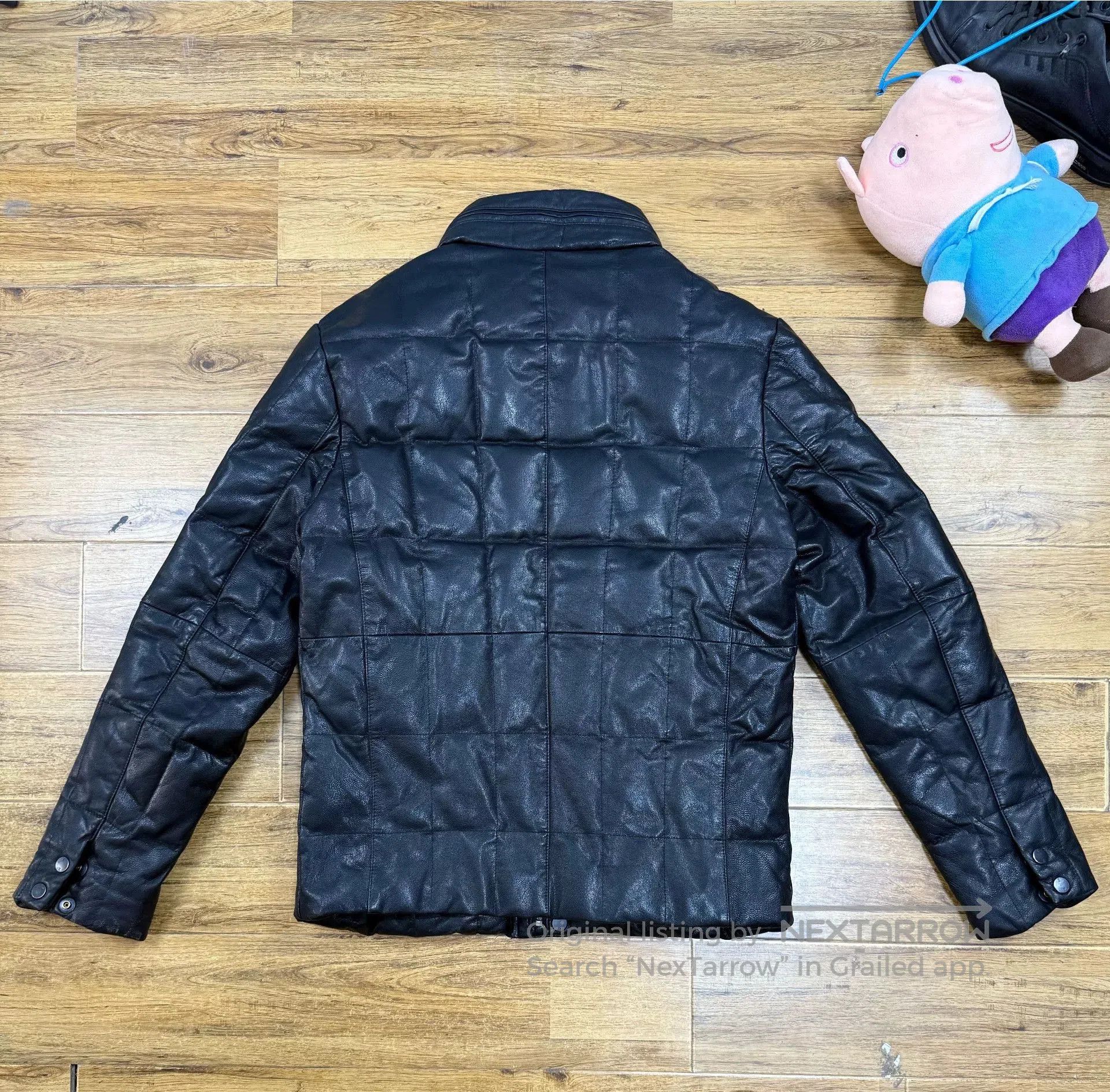 Ermenegildo Zegna Ermenegildo Zegna Leather Jacket with Hood. Size US S / EU 44-46 / 1 - 2 Thumbnail