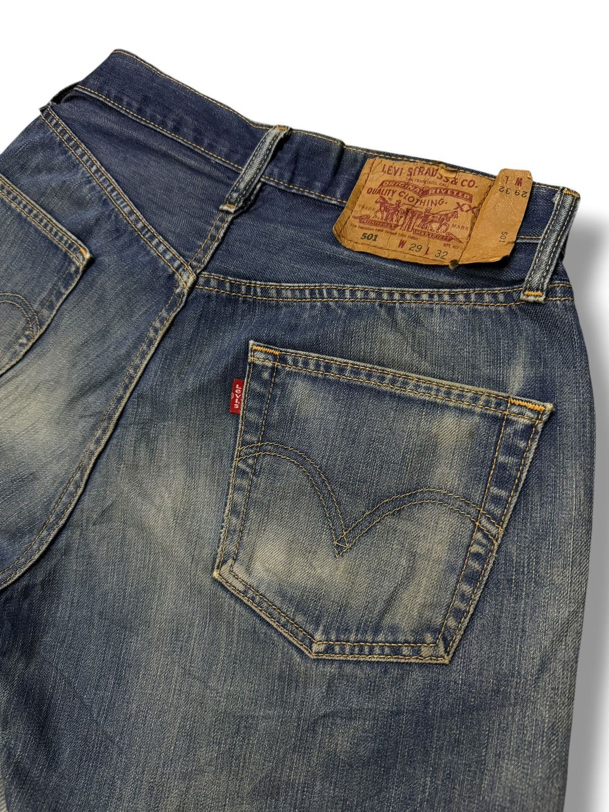 Levi's Vintage Levi’s 501 Japanese Denim Jeans | Straight Fit | W28 Size US 28 / EU 44 - 8 Thumbnail