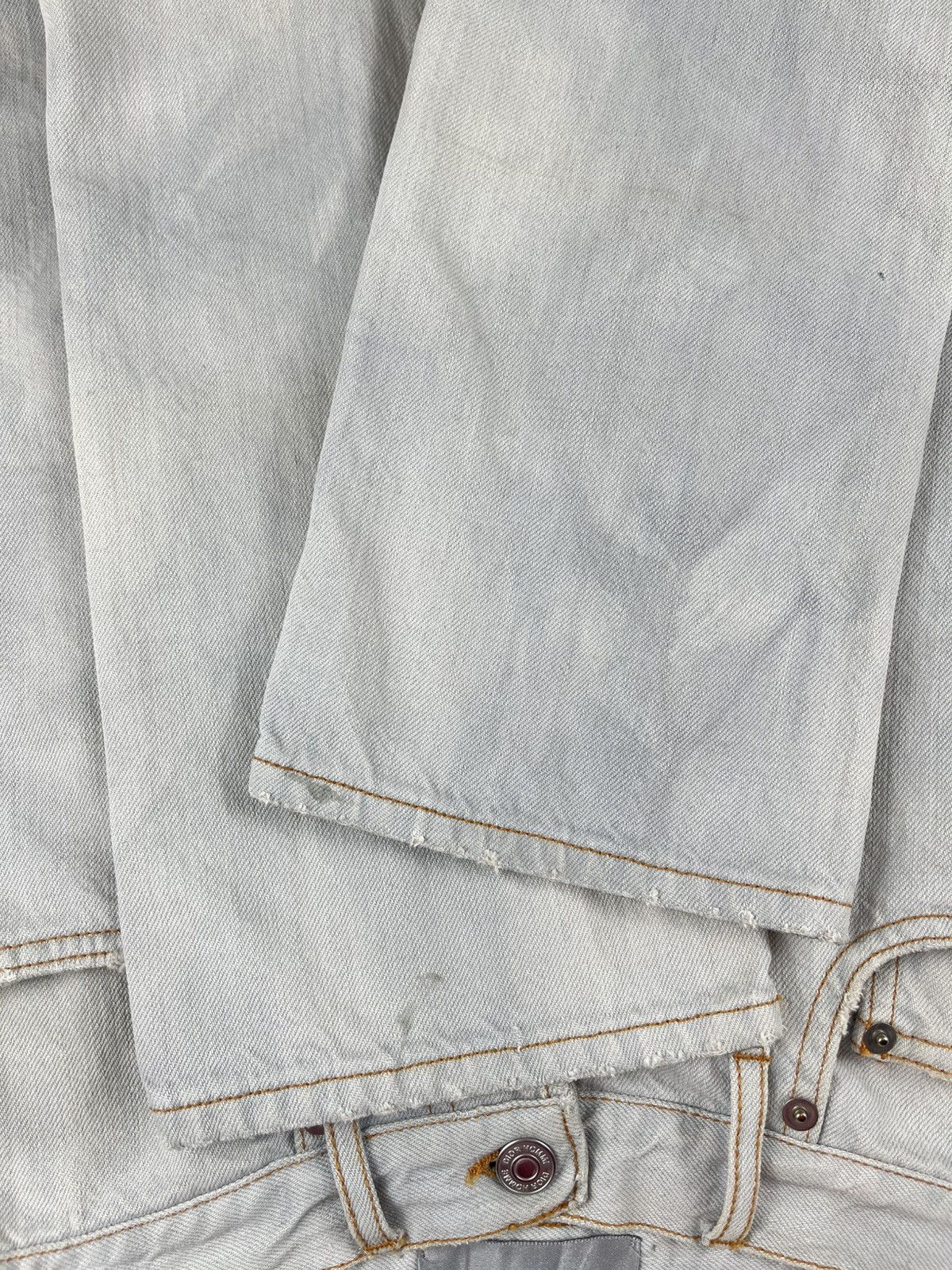 Dior SS08 Dior Homme Unaltered Bleached Marble Denim Jeans Size US 28 / EU 44 - 6 Thumbnail