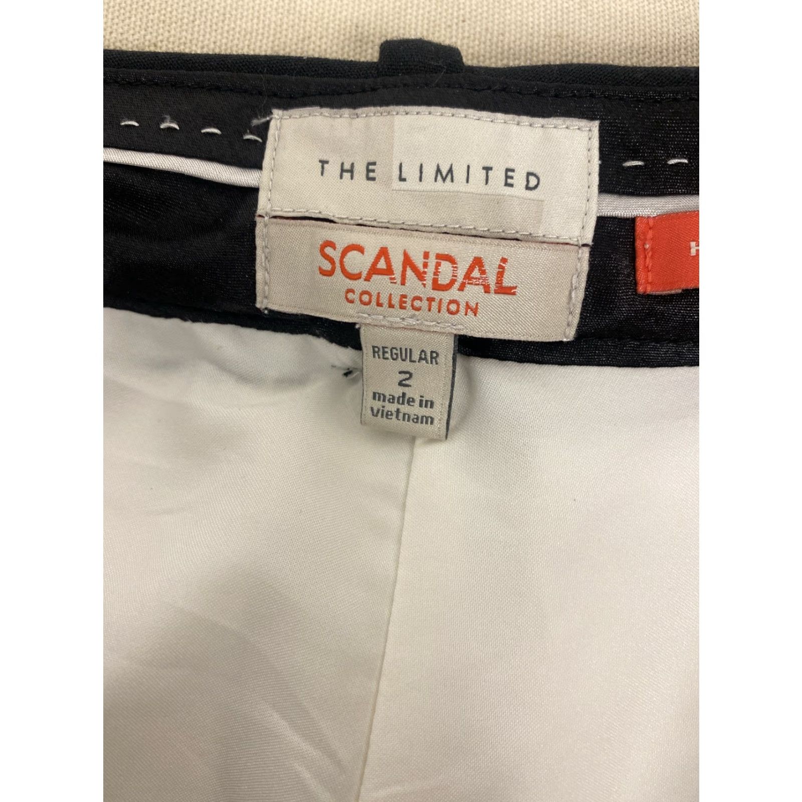 Vintage Scandal Pants Womens Size 2 Tan Crop Slim Leg Trouser Flat Front/ 113-10 Size 30" / US 8 / IT 44 - 7 Thumbnail