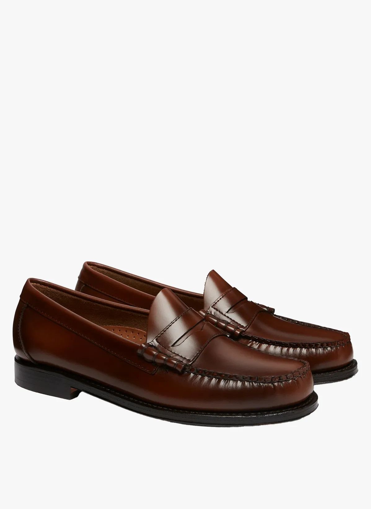 G.H. Bass & Co. o1s22i1n1024 Weejuns Larson Loafers in Brown Size US 12 / EU 45 - 2 Thumbnail