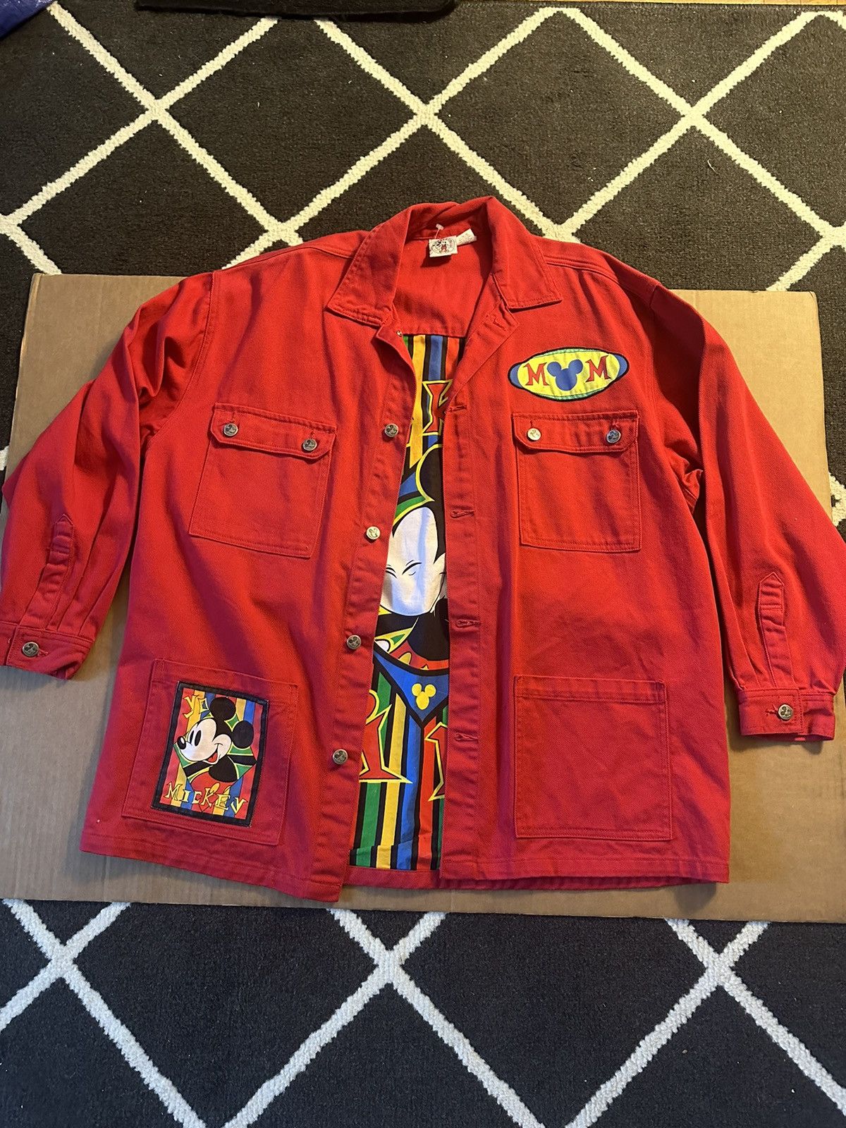 Disney × Vintage Mickey Mouse vintage jacket Size US XL / EU 56 / 4 - 1 Thumbnail