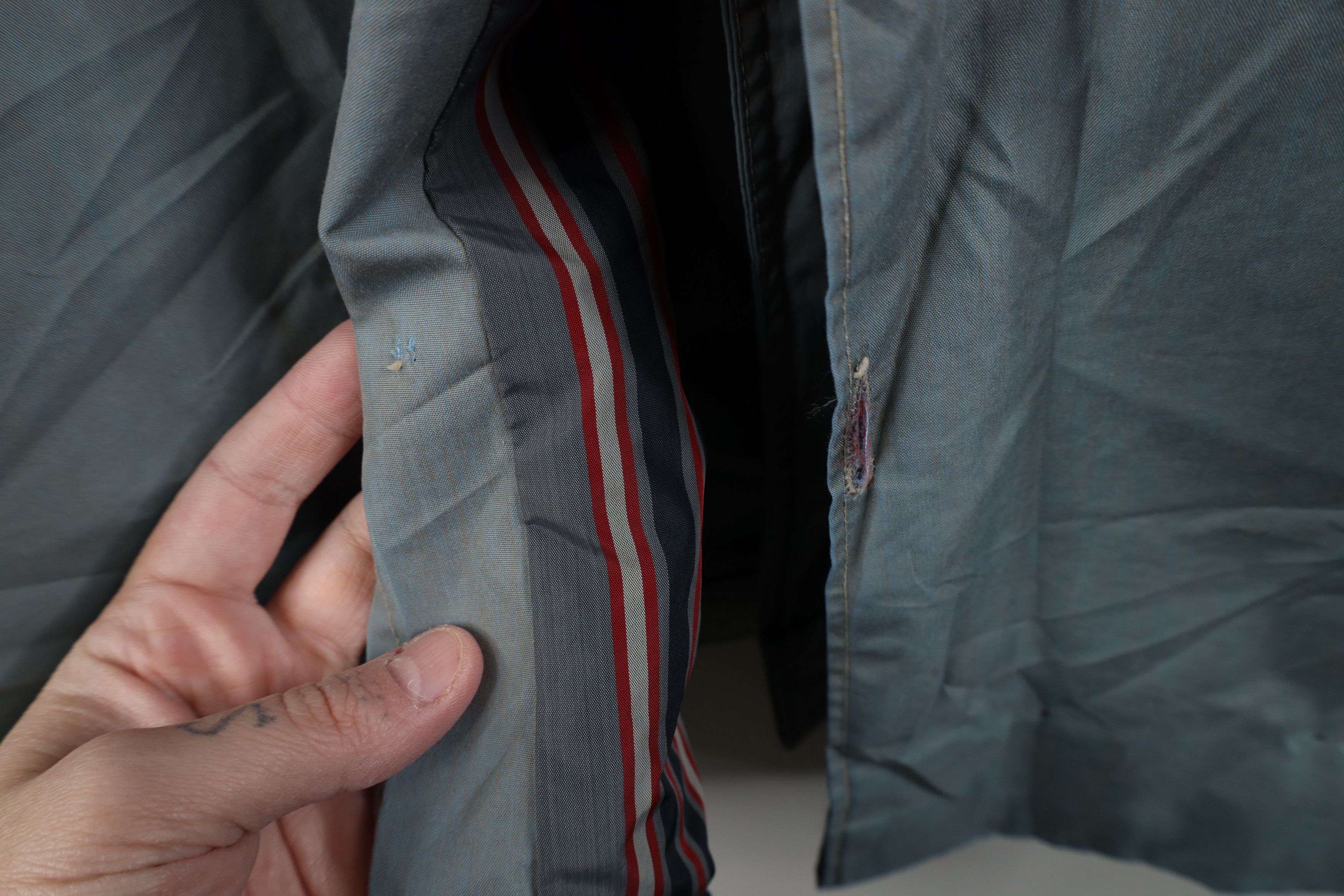 Vintage Vintage 50s 60s Streetwear Trench Coat Rain Jacket USA Size US XL / EU 56 / 4 - 16 Thumbnail