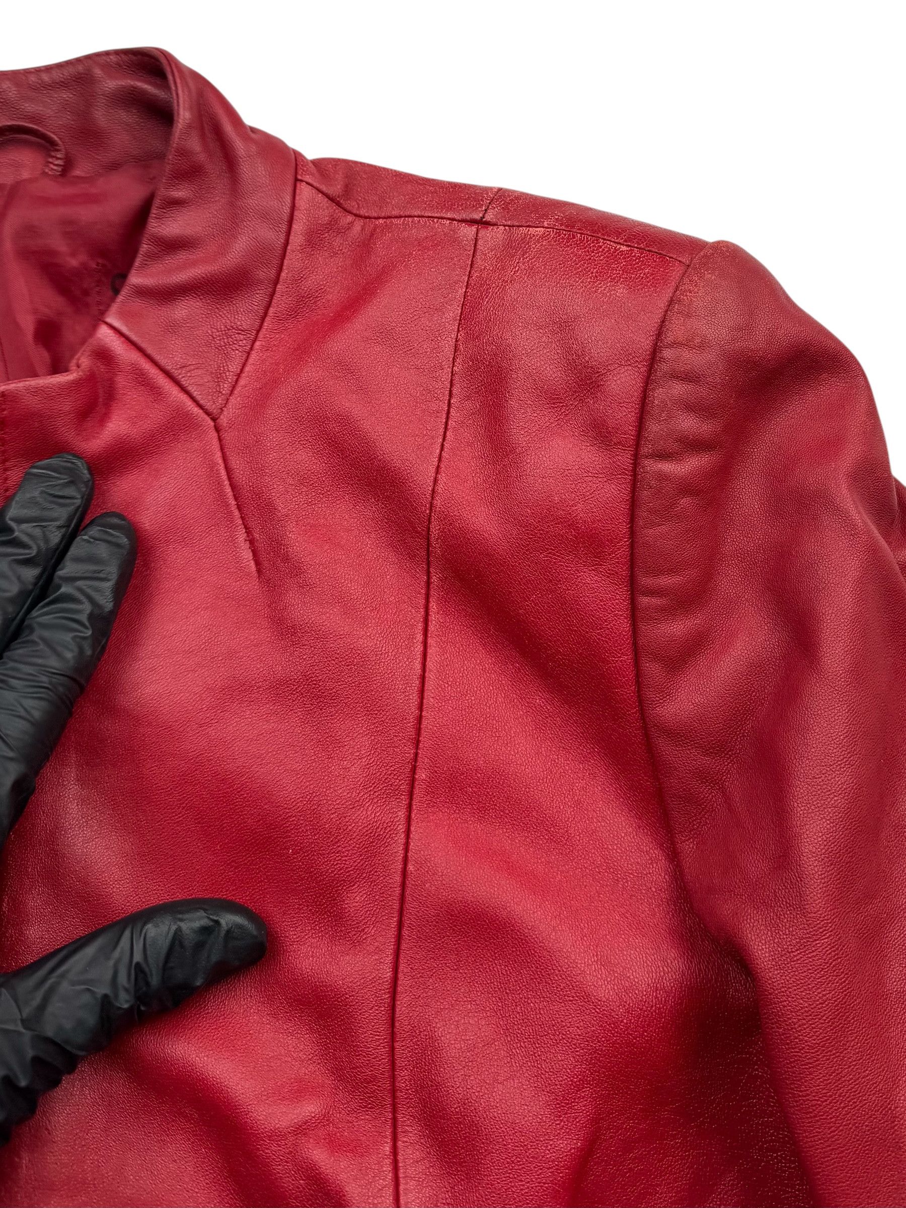 Vintage Vintage Leather Jacket W118(V9) Size M / US 6-8 / IT 42-44 - 4 Thumbnail