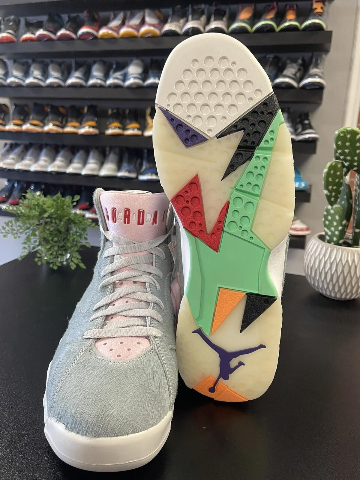 Jordan Brand Size 11.5 - Nike Air Jordan 7 Neutral Grey Hare CT8528–002 Size US 11.5 / EU 44-45 - 8 Thumbnail