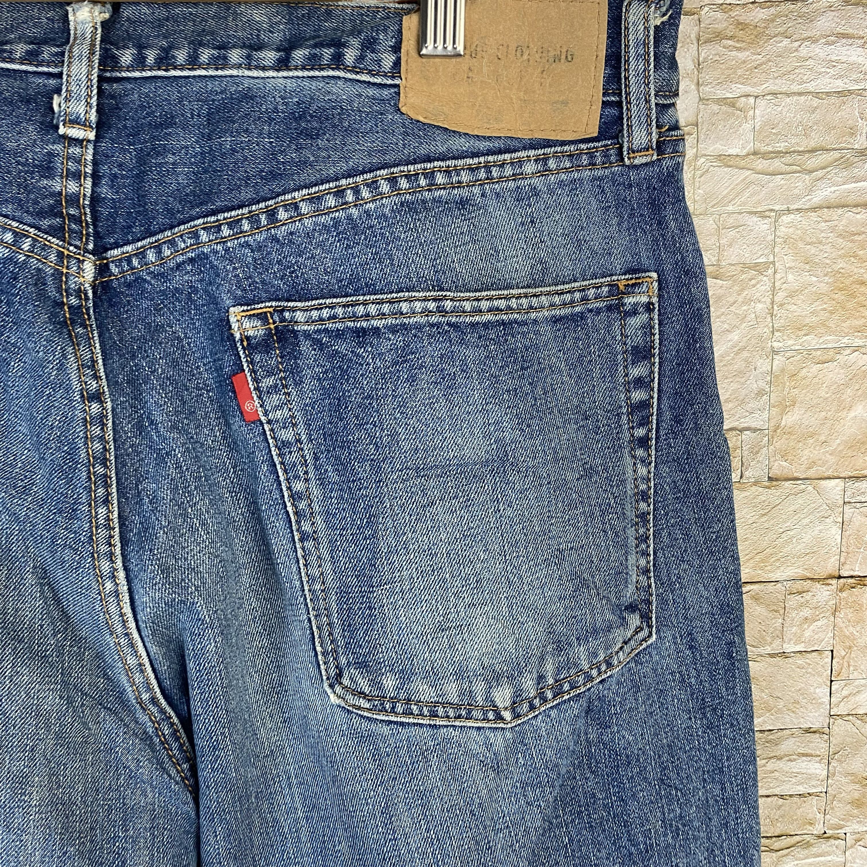 Vintage Japan vintage Blue Denim Pants #7589 Size US 34 / EU 50 - 16 Thumbnail