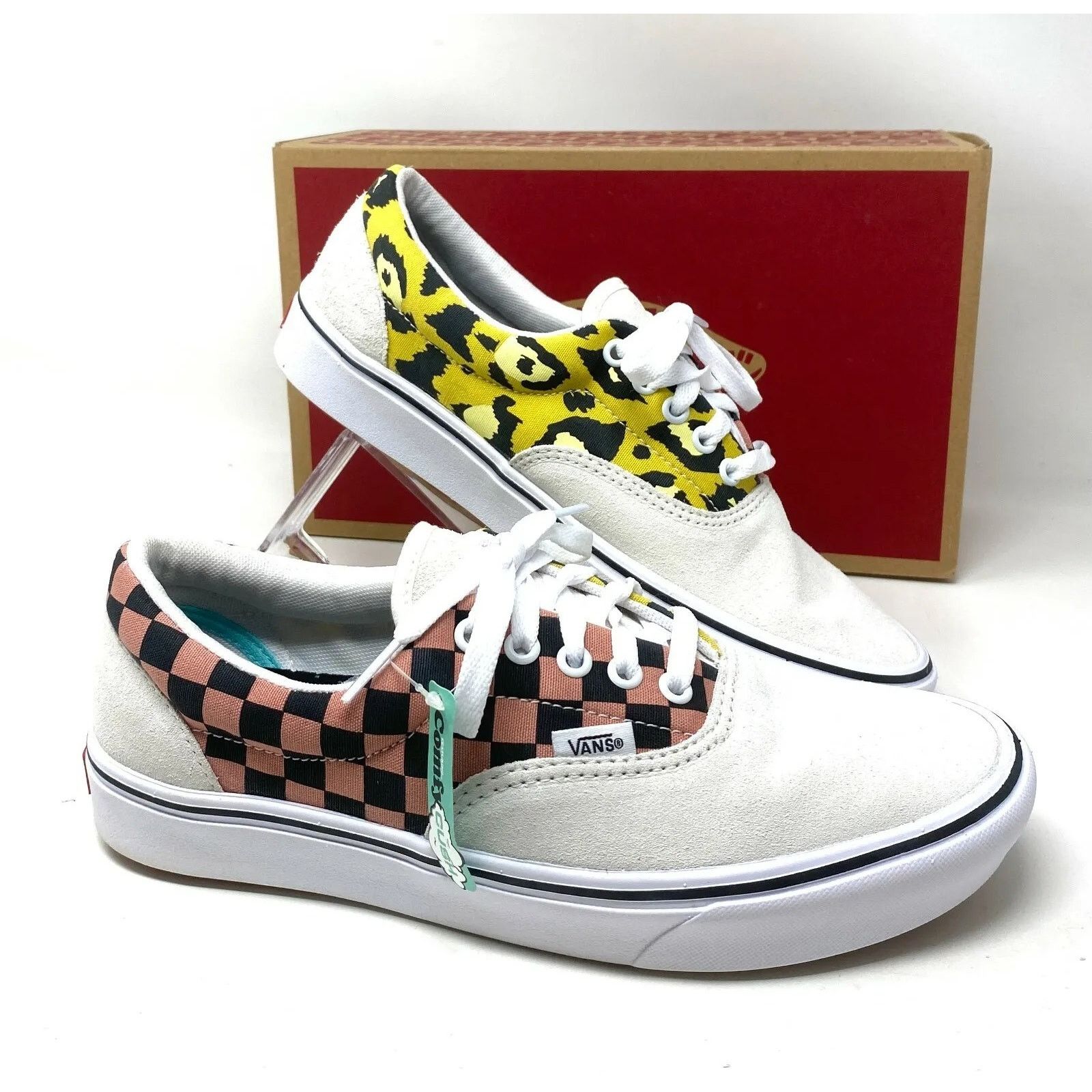 Vans VANS Comfycush Era Women's Size 6 Mixed Media Leopard Size US 6 / IT 36 - 1 Thumbnail