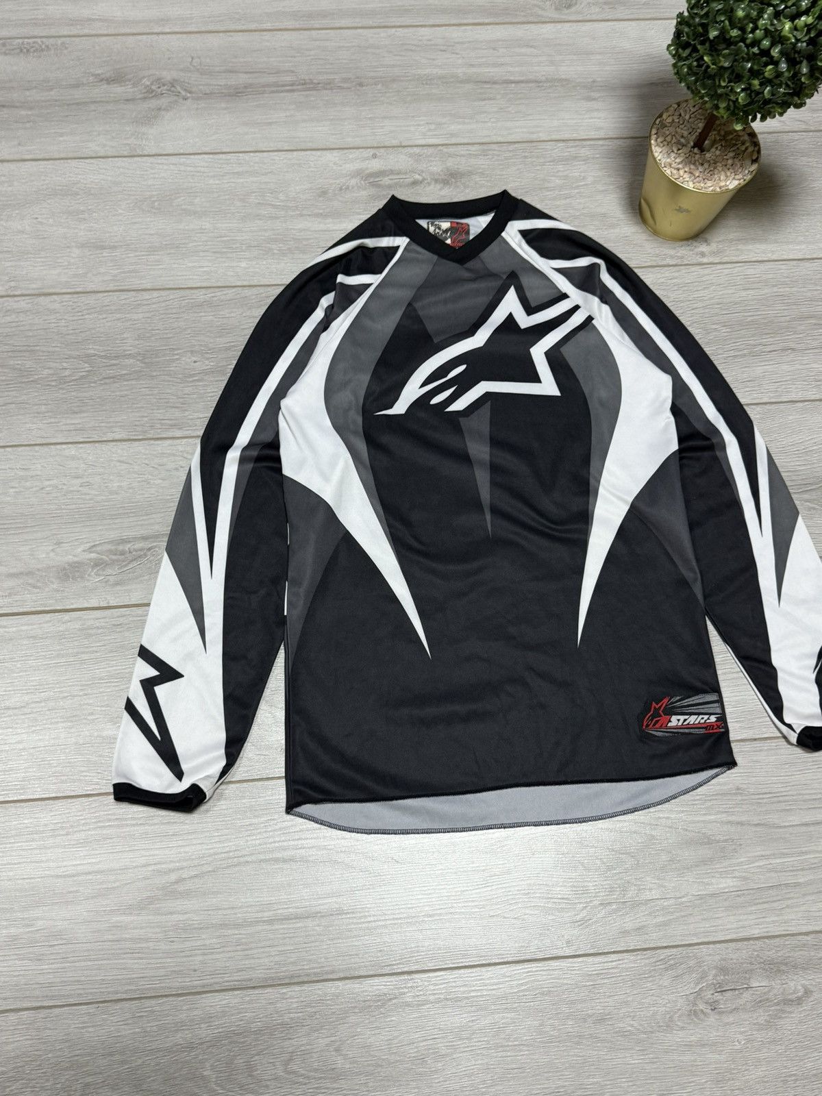 Alpinestars Appinestars cycle big logo shirt long sleeve jersey Size US S / EU 44-46 / 1 - 2 Thumbnail