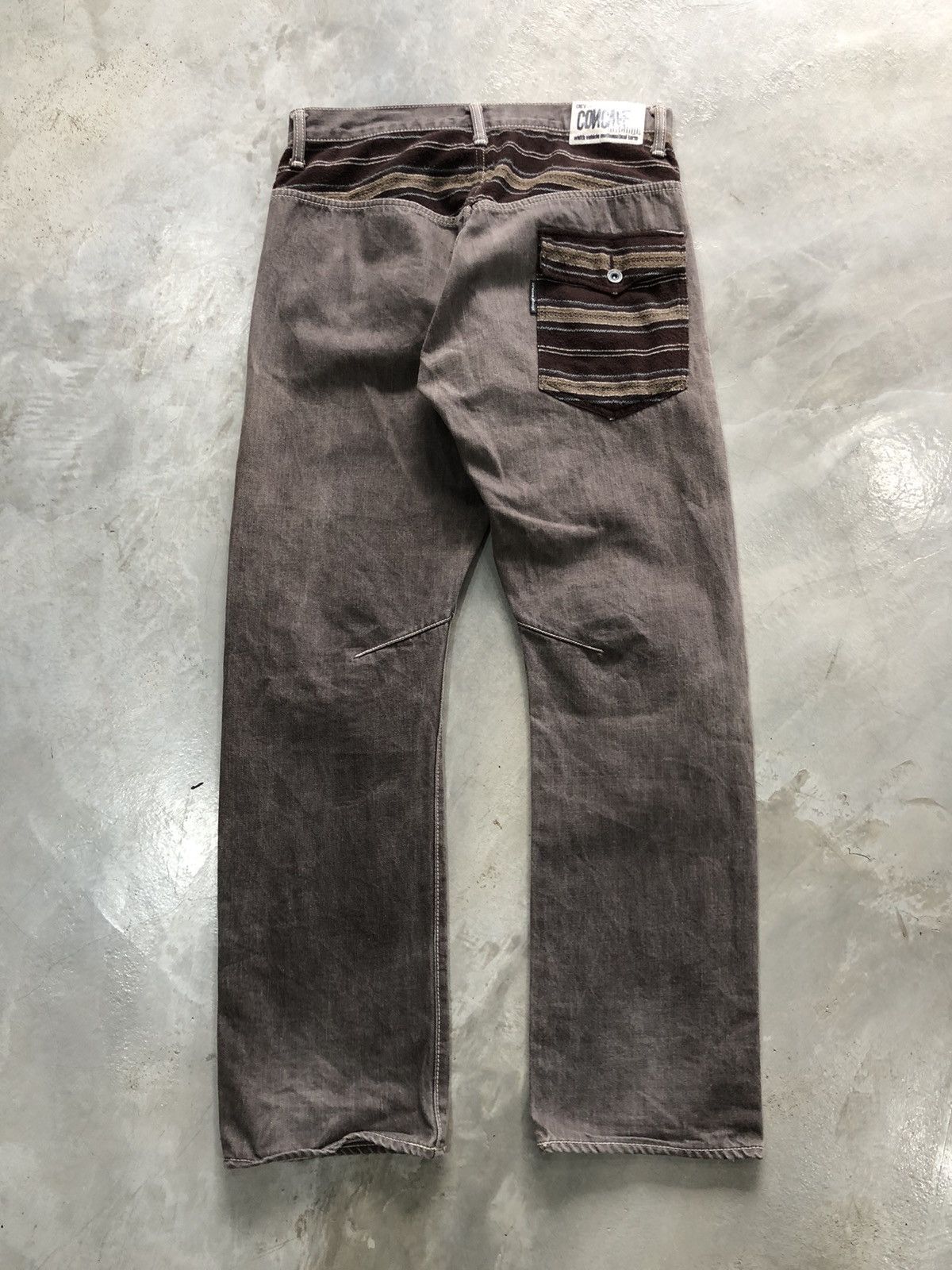 Hysteric Glamour × Japanese Brand × Seditionaries Concave Attempt Navajo Jeans Size US 33 - 1 Thumbnail