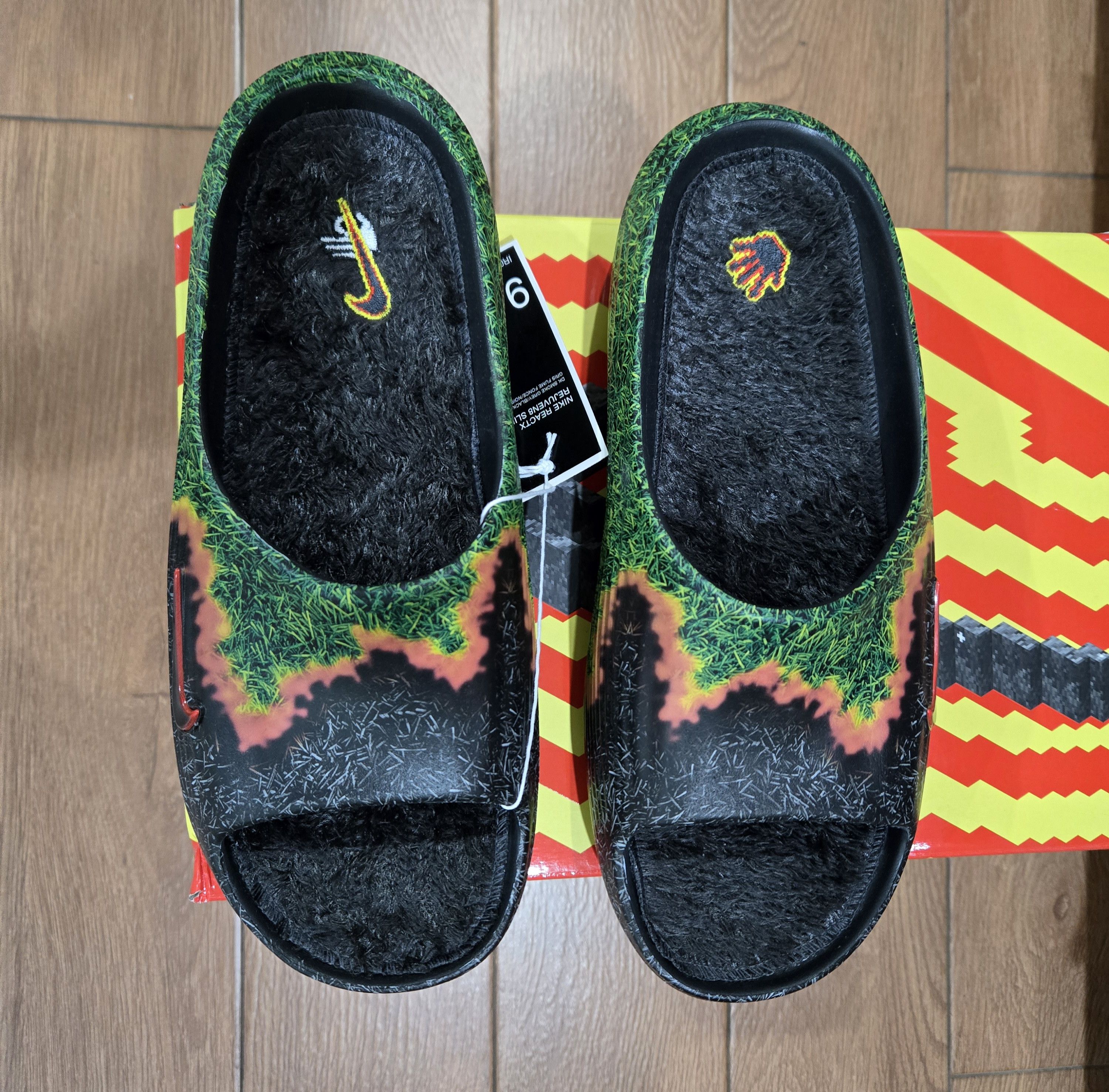 Nike Nike ReactX Rejuven8 Slide .SWOOSH Touch Grass Size US 9 / EU 42 - 2 Thumbnail