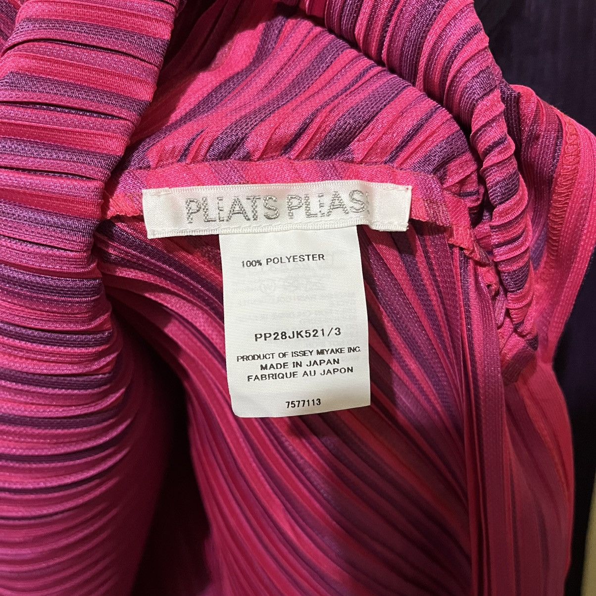 Pleats Please Issey Miyake PLEATS PLEASE ISSEY MIYAKE - ALT BLINKS GRADIENT L/S Size M / US 6-8 / IT 42-44 - 2 Thumbnail