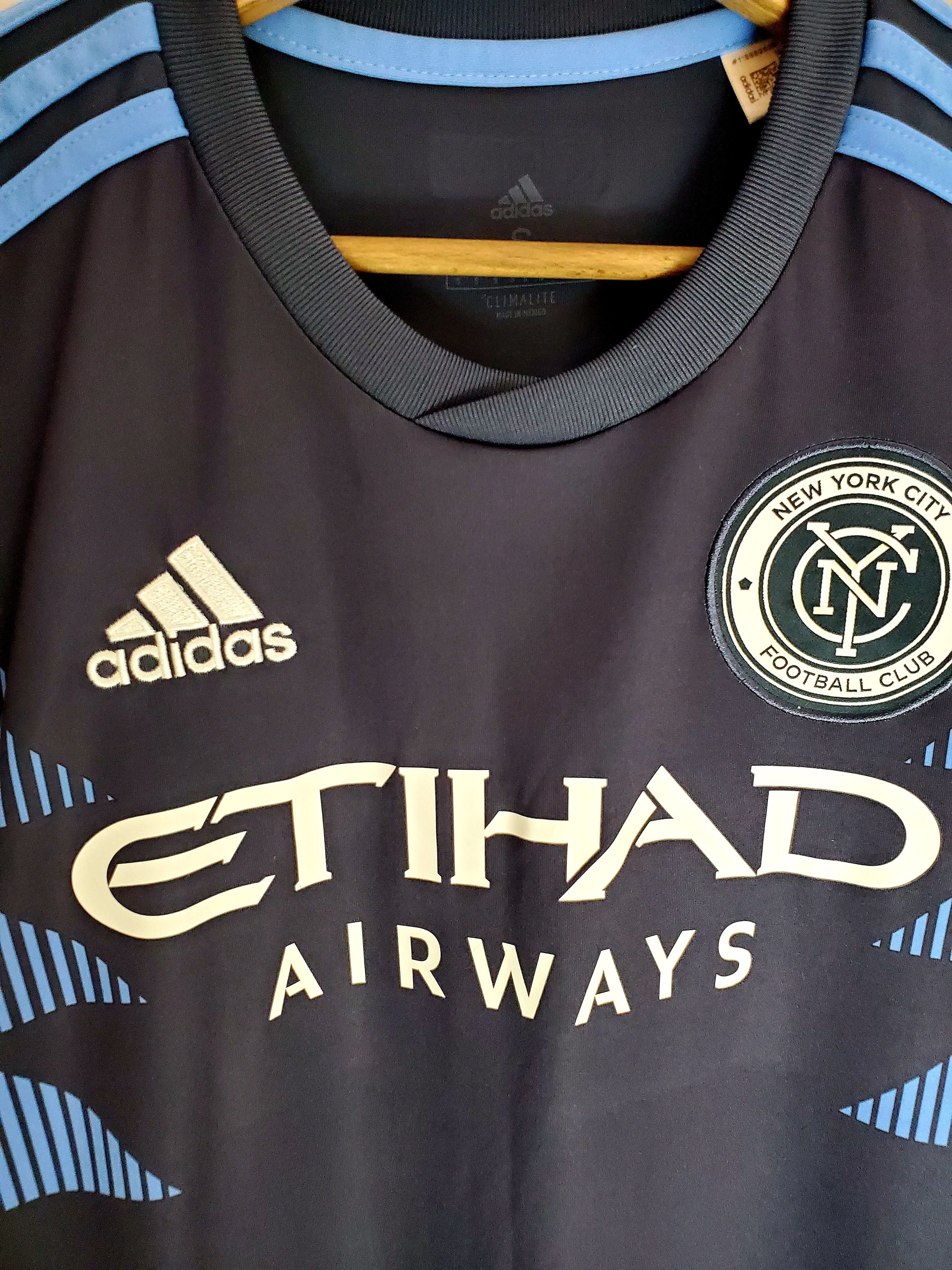Adidas NEW YORK CITY FC AWAY JERSEY MLS #18 Bowman size S Size US S / EU 44-46 / 1 - 3 Thumbnail