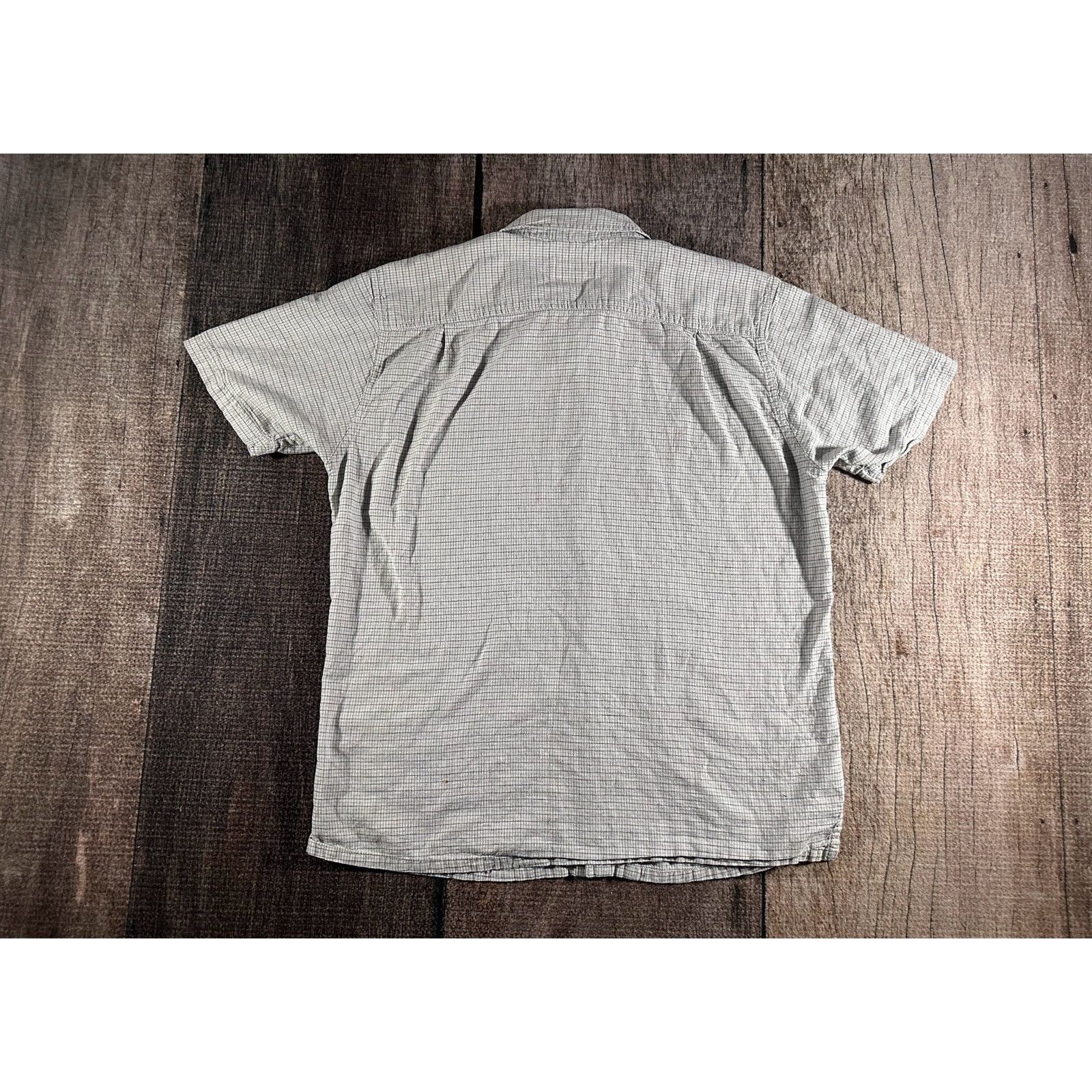 Patagonia Patagonia Men's Back Step White Green Striped Shirt Sz Large Size US L / EU 52-54 / 3 - 5 Thumbnail