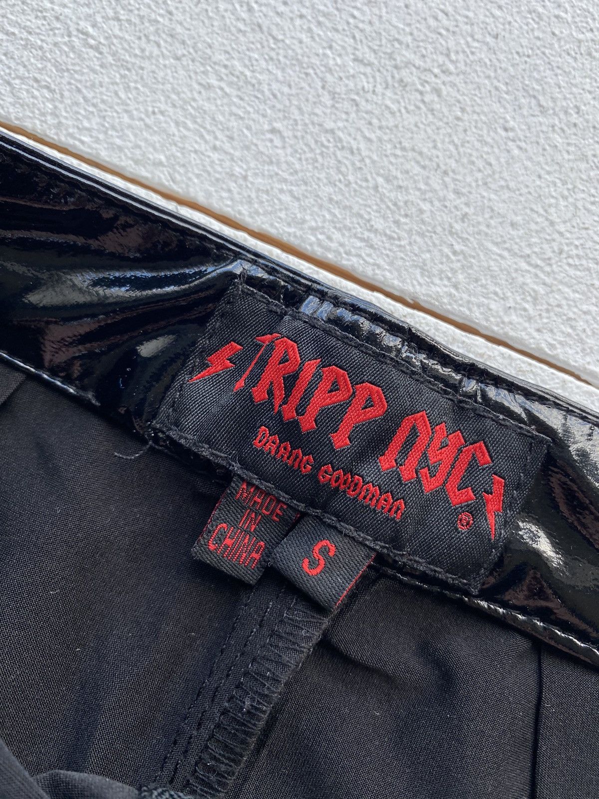 Japanese Brand × Tripp NYC 🔥Opium Tripp Nyc Bondage Zipper Skirt Womens Punk Gothic 💣 Size 26" / US 2 / IT 38 - 4 Thumbnail