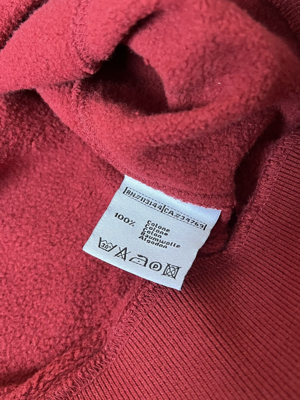 Kappa Vintage Kappa AS Roma Quarter-Zip Sweatshirt 00-x SPQR Size US L / EU 52-54 / 3 - 7 Thumbnail