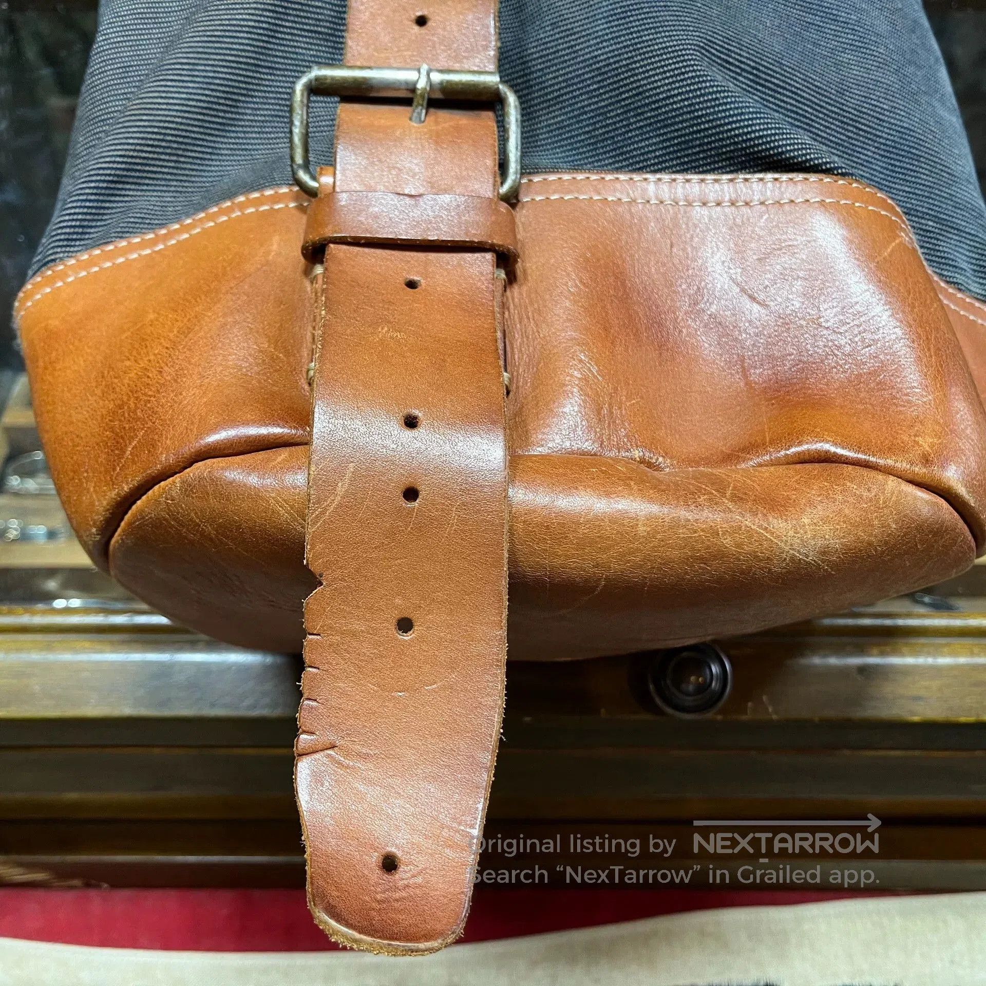 RRL Ralph Lauren RRL Bucket Shoulder Bag by Ralph Lauren. Size ONE SIZE - 8 Thumbnail