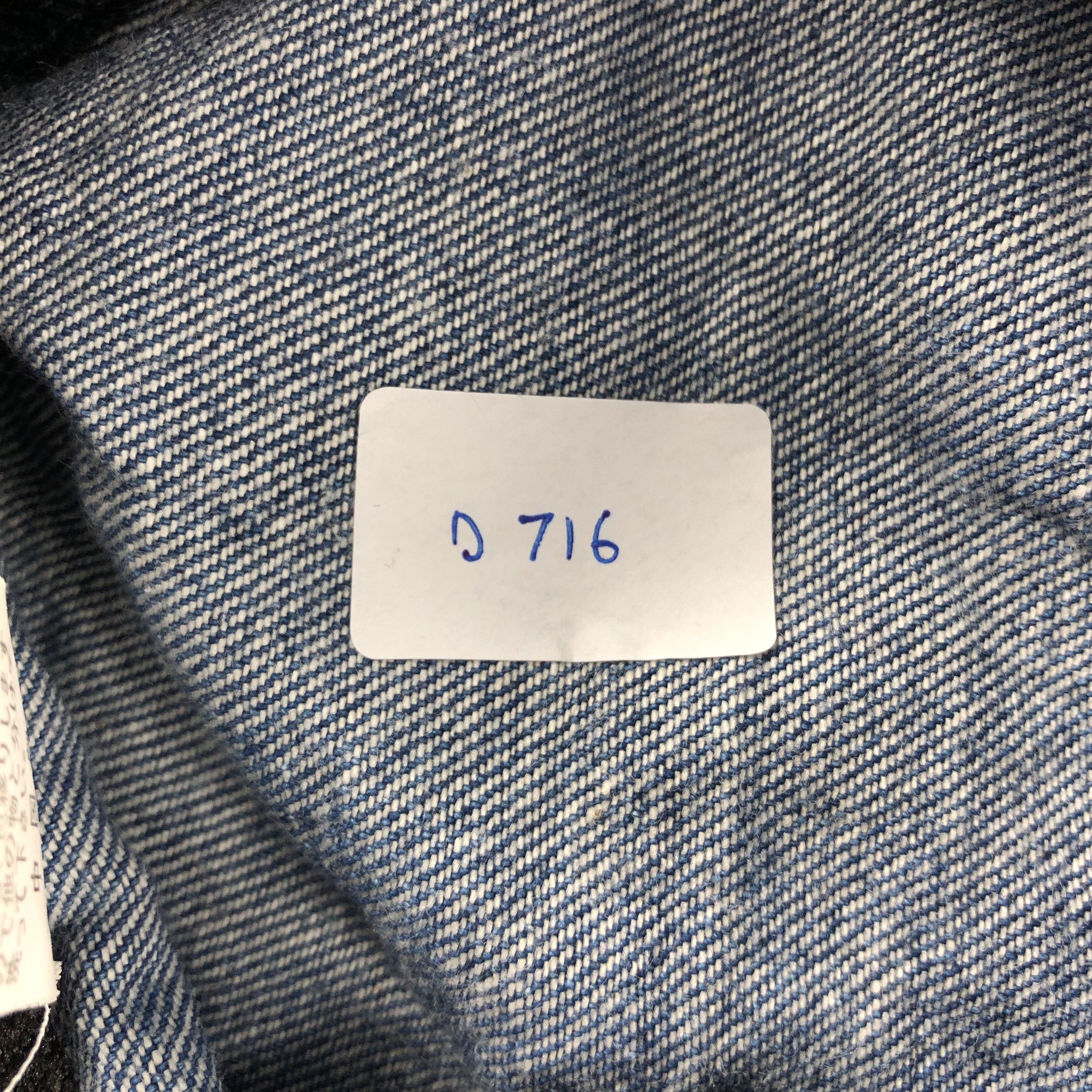 Japanese Brand × Other × Vintage Unknown Denim Cloche Hats -D716 Size ONE SIZE - 5 Thumbnail