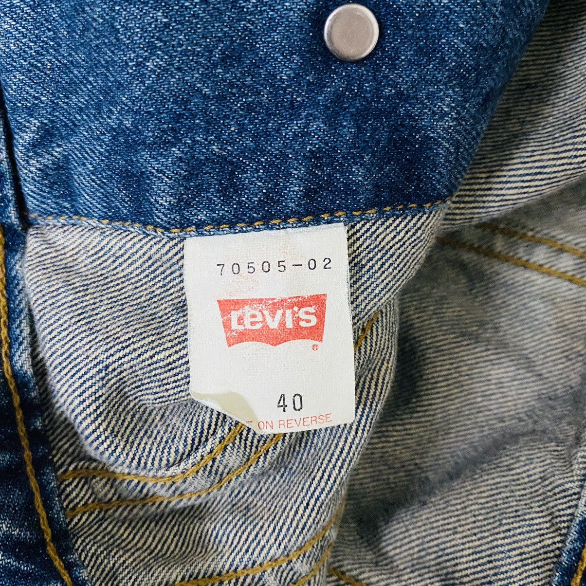 Levi's Vintage 90s Levis trucker jacket denim Size US M / EU 48-50 / 2 - 13 Thumbnail