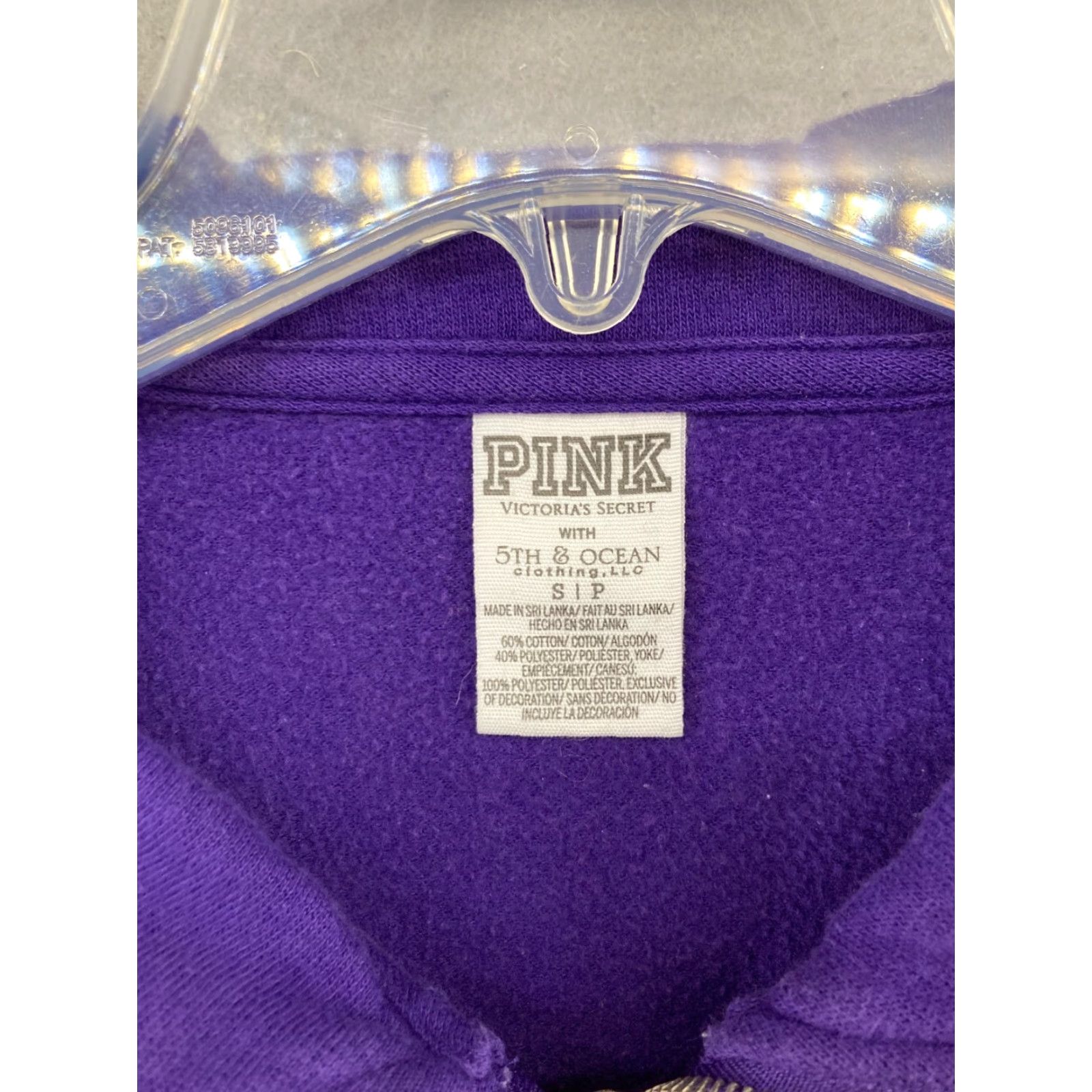 Victoria's Secret Victorias Secret Pink Pullover Small Purple Clemson Tigers Football Size S / US 4 / IT 40 - 6 Thumbnail
