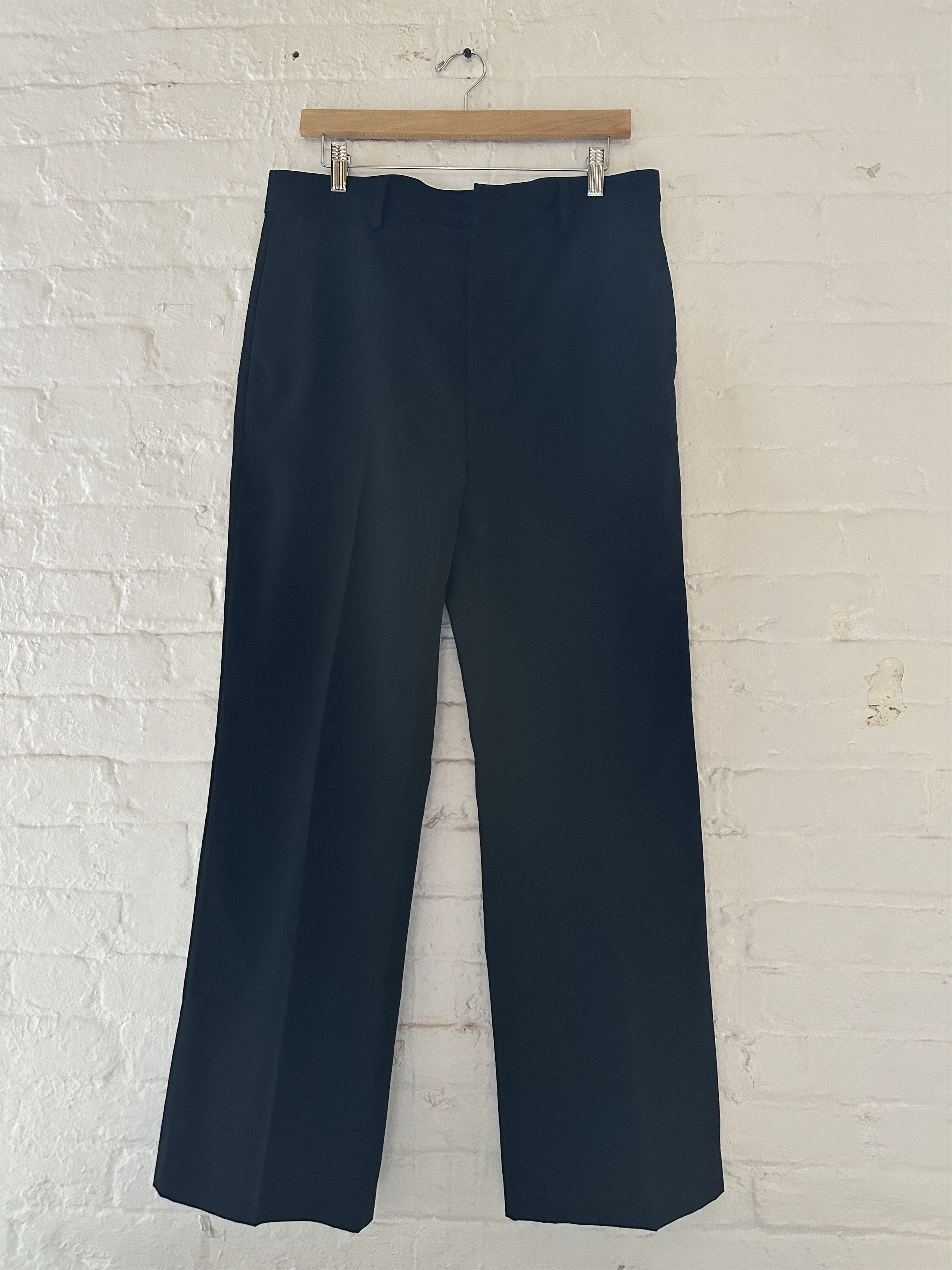Acne Studios Acne Studios Wide Leg Wool Trousers Size US 32 / EU 48 - 1 Thumbnail