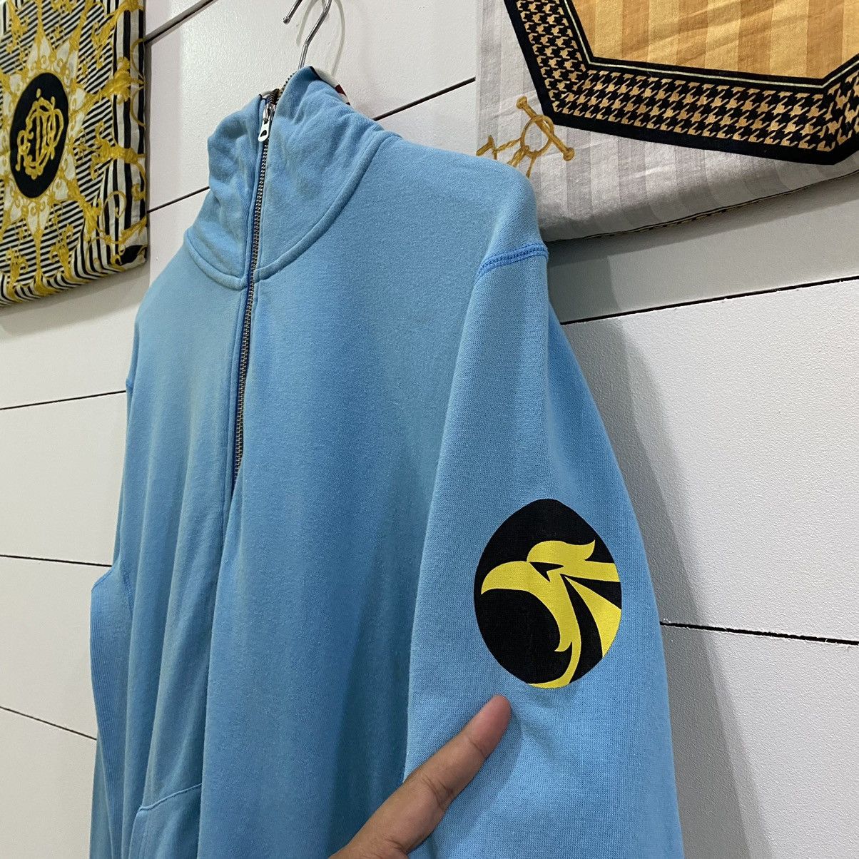 Japanese Brand PPFM Shark Full Zipper Hoodie Bape Style Size US L / EU 52-54 / 3 - 8 Thumbnail