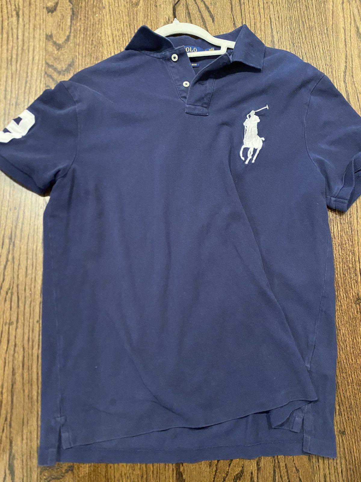 Polo Ralph Lauren Navy blue polo shirt Size US L / EU 52-54 / 3 - 1 Thumbnail