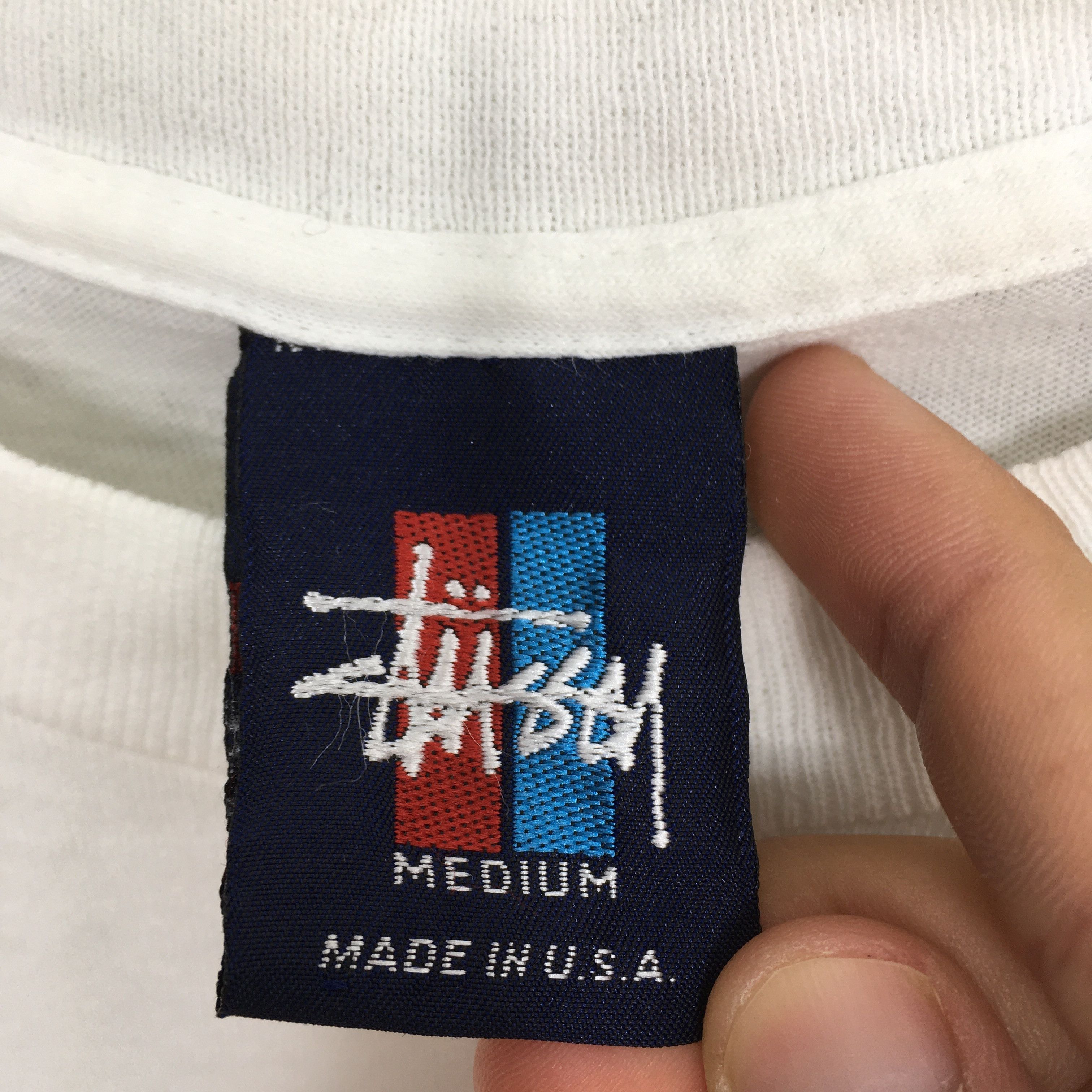 Stussy × Vintage Vintage 80s Stussy Usa Skaters S7 Tribe Tshirt Medium Size US M / EU 48-50 / 2 - 6 Thumbnail