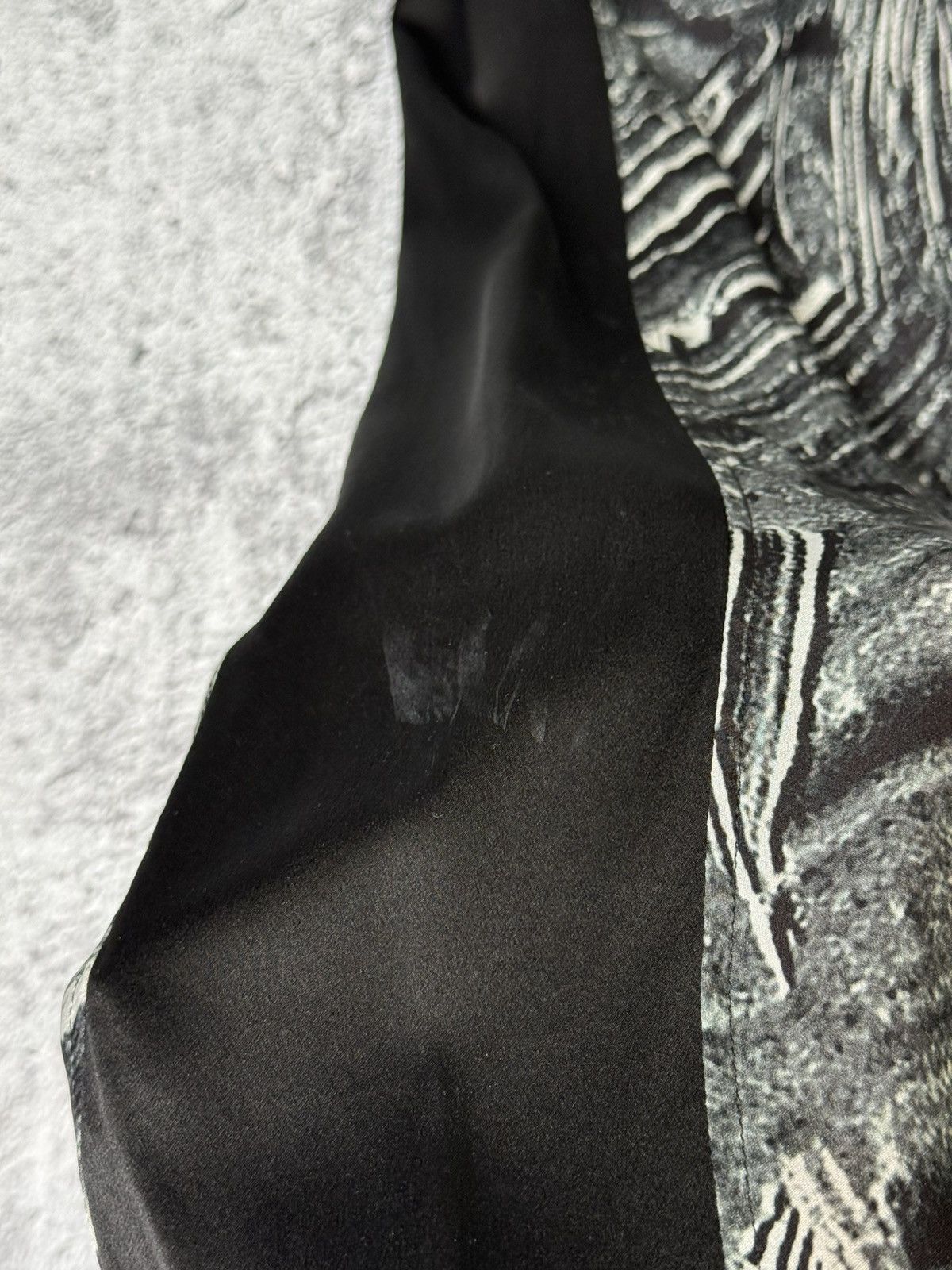 Helmut Lang Helmut Lang Method Silk Brushstroke Printed Drawstring Pants Size 30" / US 8 / IT 44 - 16 Thumbnail