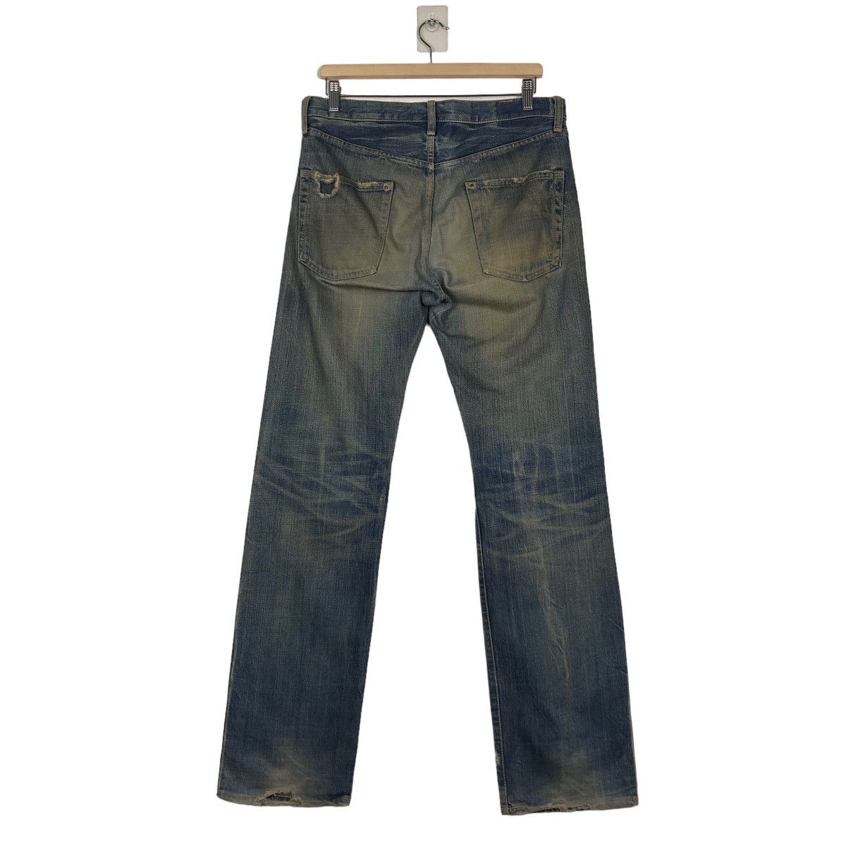 Japanese Brand 🔥VINTAGE SELVEDGES DENIM JEANS DOMINGO LTD CO JAPAN MADE Size US 34 / EU 50 - 8 Thumbnail