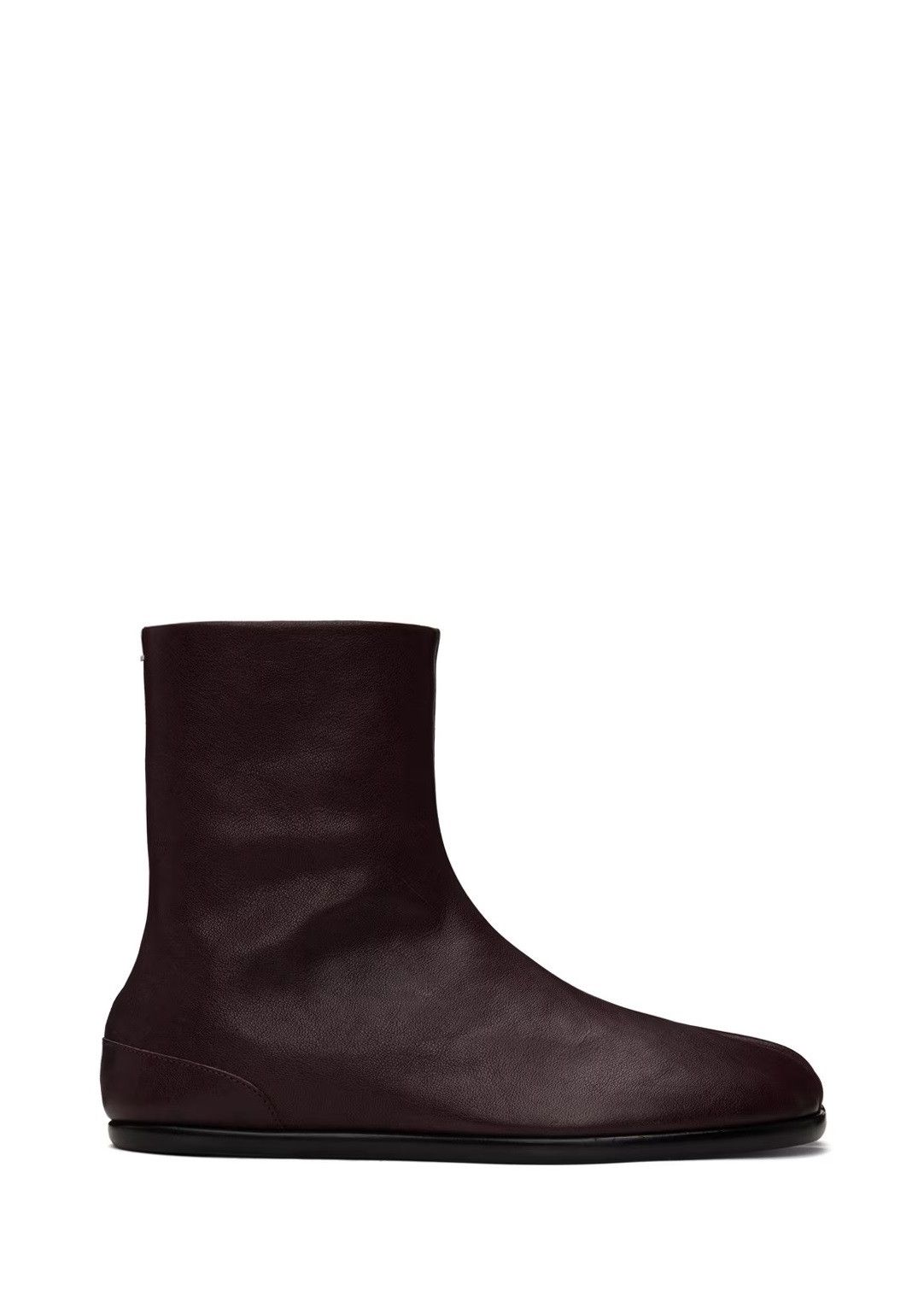 Maison Margiela Margiela Tabi Ankle Boots - Burgundy Camel Leather Size US 11 / EU 44 - 3 Thumbnail