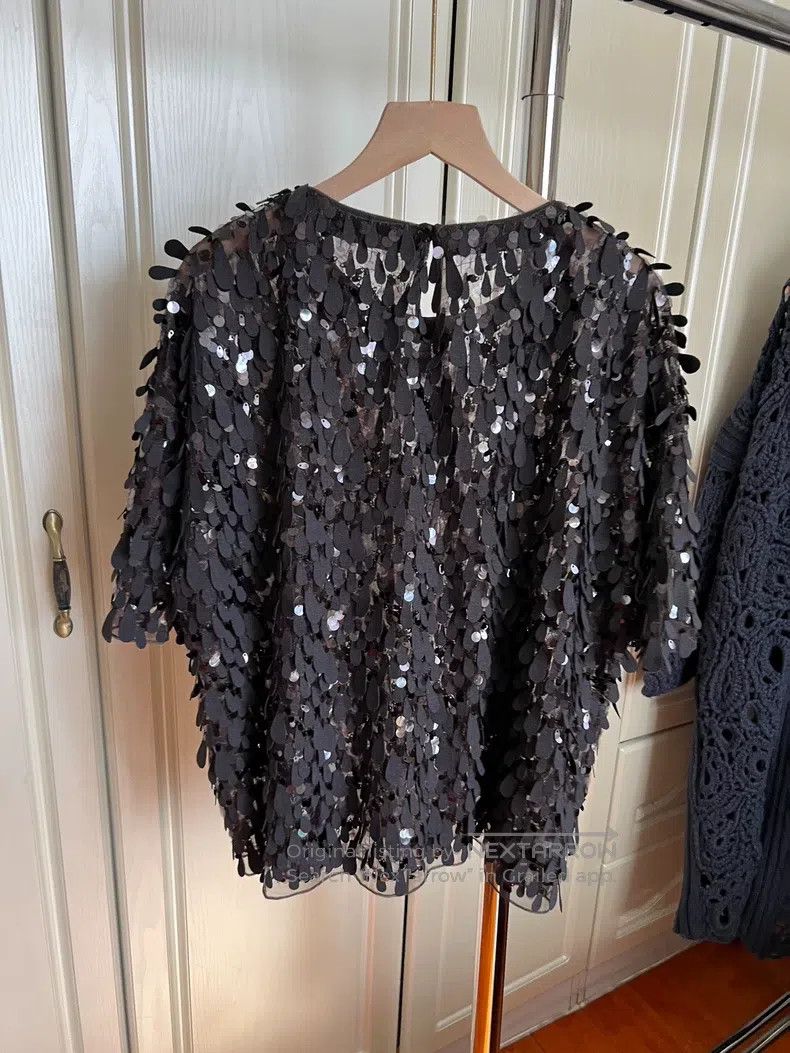 Brunello Cucinelli Brunello Cucinelli Special Offer Sequin Short Sleeve Size M / US 6-8 / IT 42-44 - 4 Thumbnail