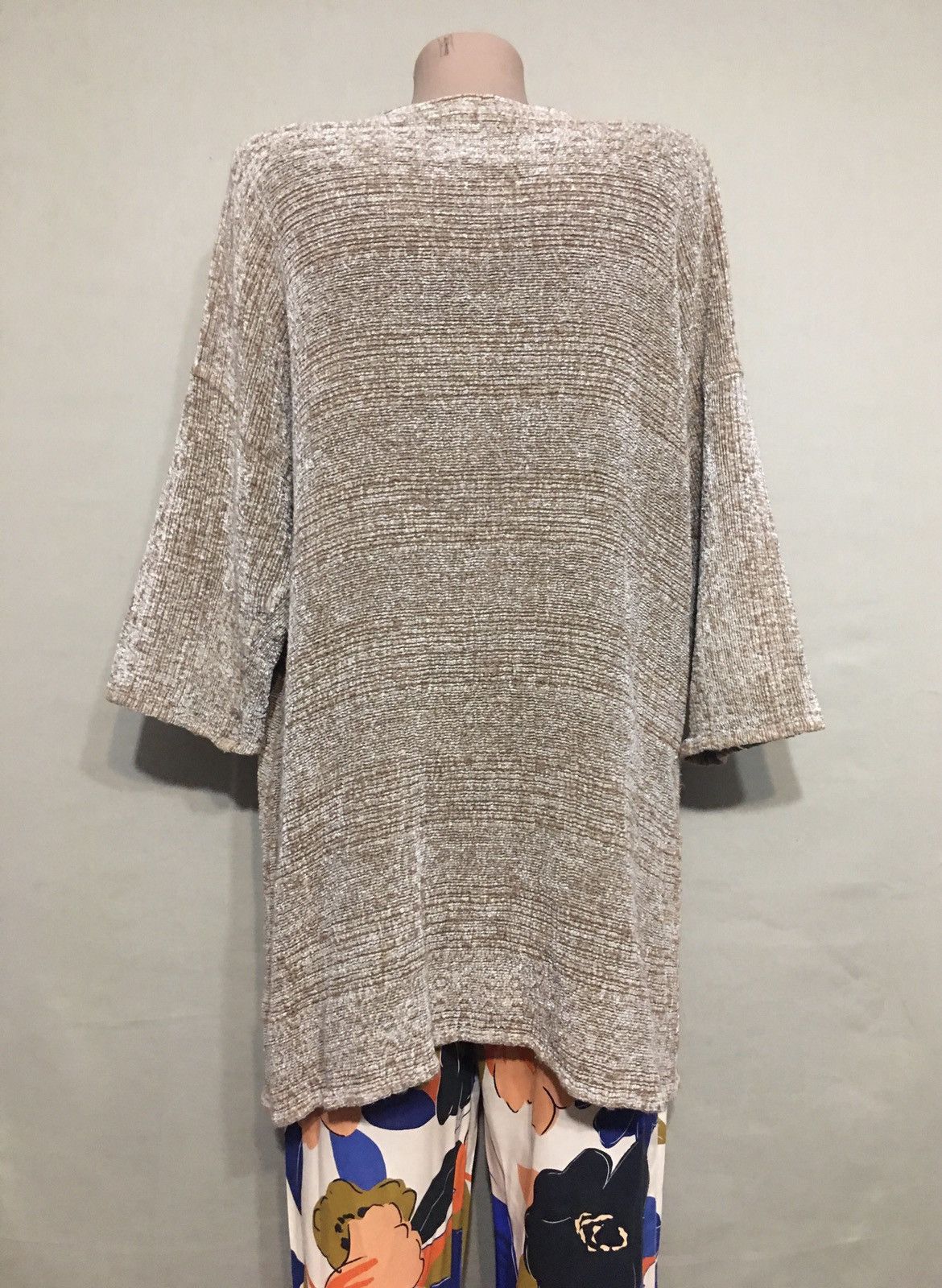 Other La Bottega Di Brunella Linen Blend Knit Oversize Sweater Size ONE SIZE - 7 Thumbnail