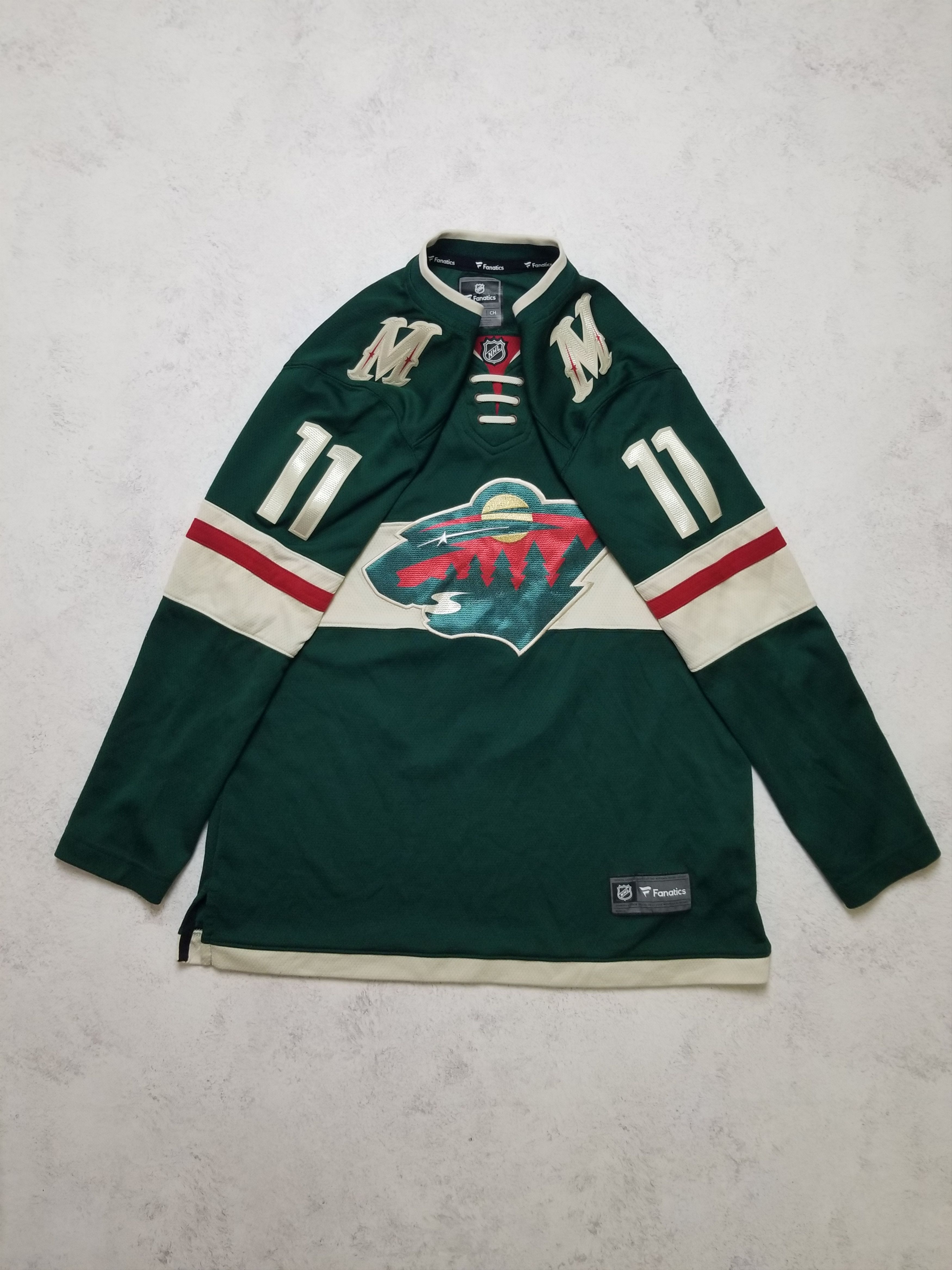 Other Fanatics NHL Zack Parise #11 Minnesota Wild Home Jersey Size S / US 4 / IT 40 - 2 Thumbnail