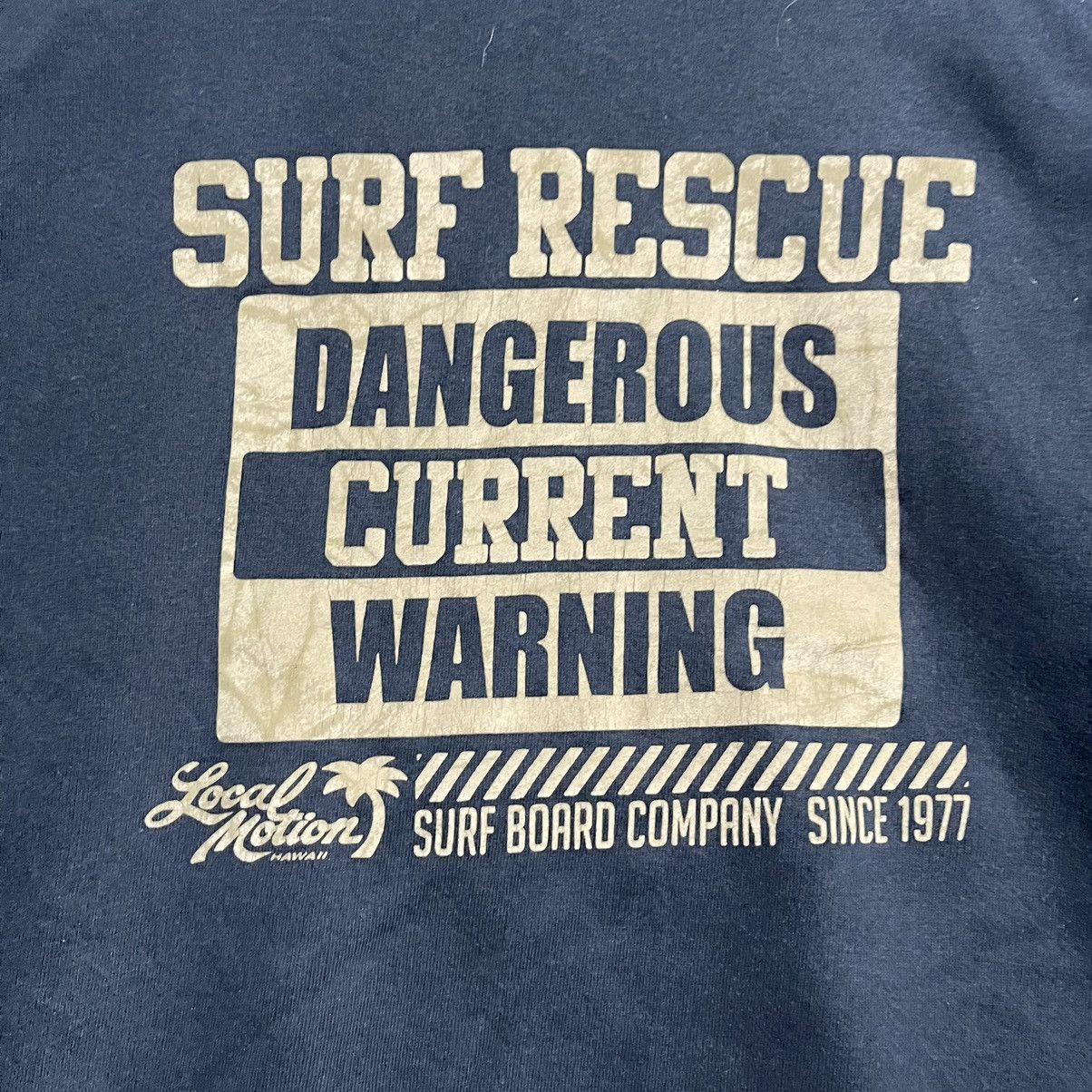 Vintage Vintage Y2K Local Motion Surf Rescue Hoodie – Navy Graphic Size US L / EU 52-54 / 3 - 2 Thumbnail