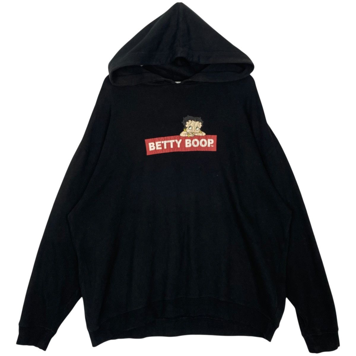 Other Vintage Betty Boop Printed Hoodie Sweater Black Size L Size US L / EU 52-54 / 3 - 1 Thumbnail