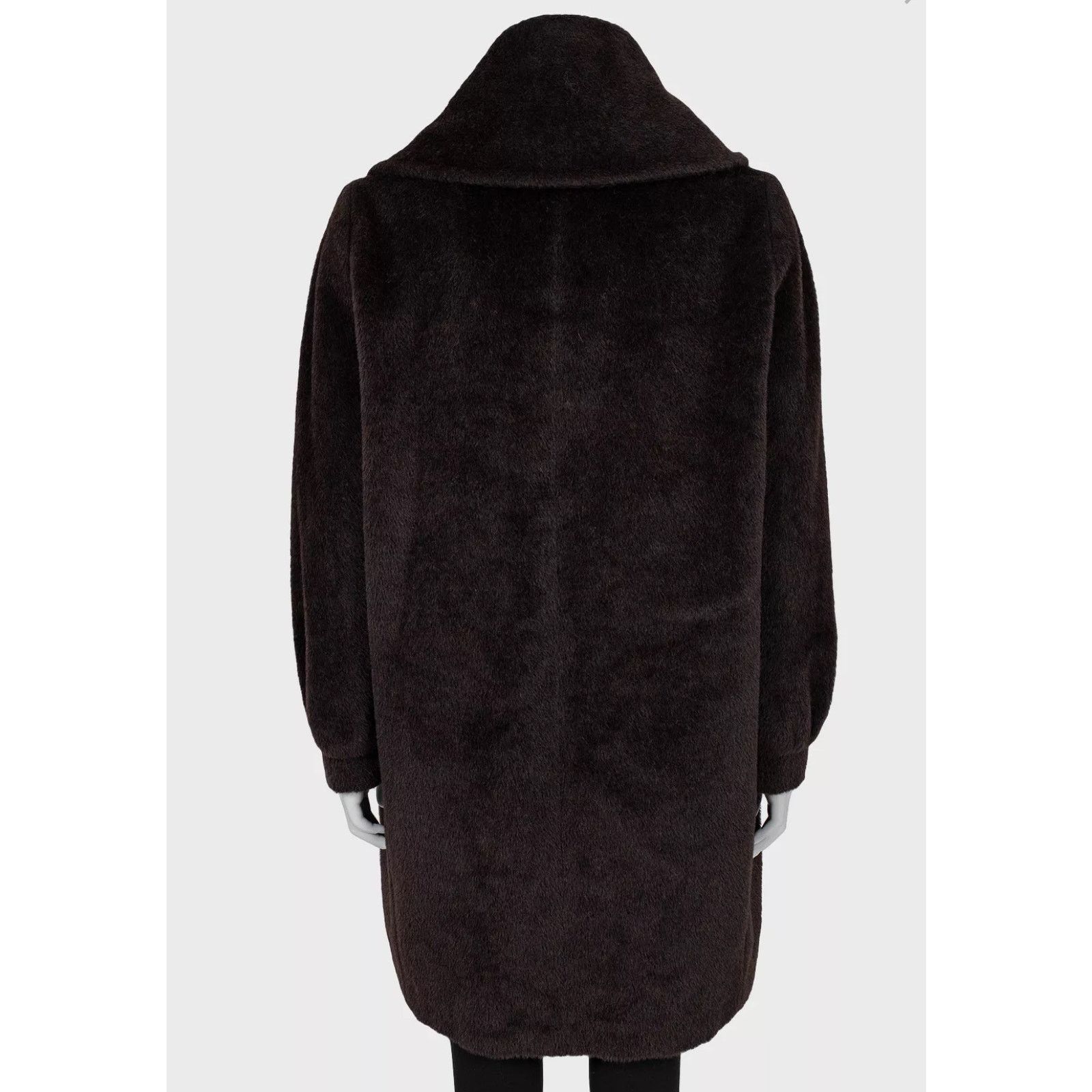Max Mara Max Mara Teddy Brown Wool Coat Sz.M Size M / US 6-8 / IT 42-44 - 3 Thumbnail