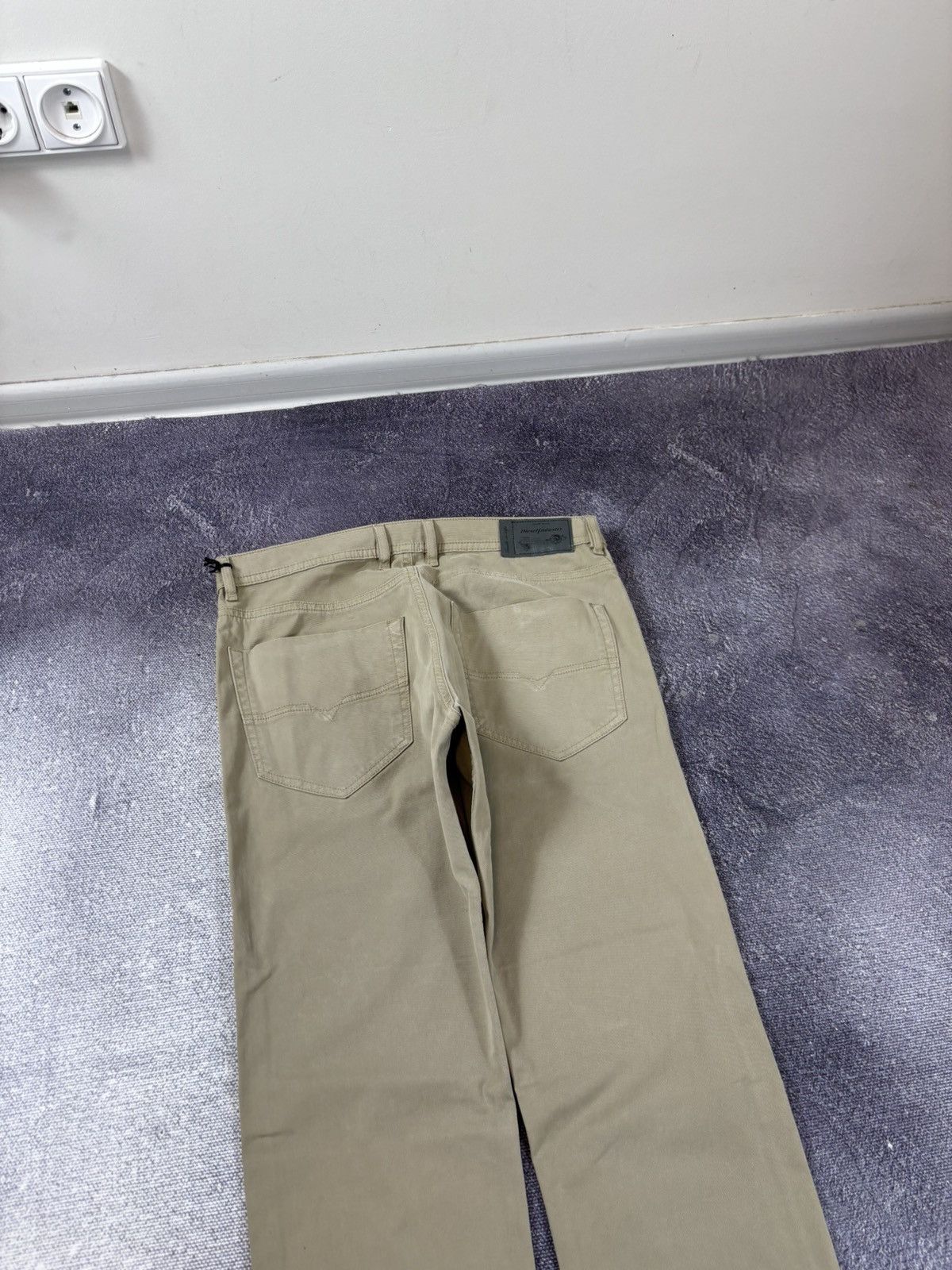 Diesel Diesel Tepphar NWT Men’s Beige Slim Fit Stretch Chino Pants Size US 30 / EU 46 - 15 Thumbnail