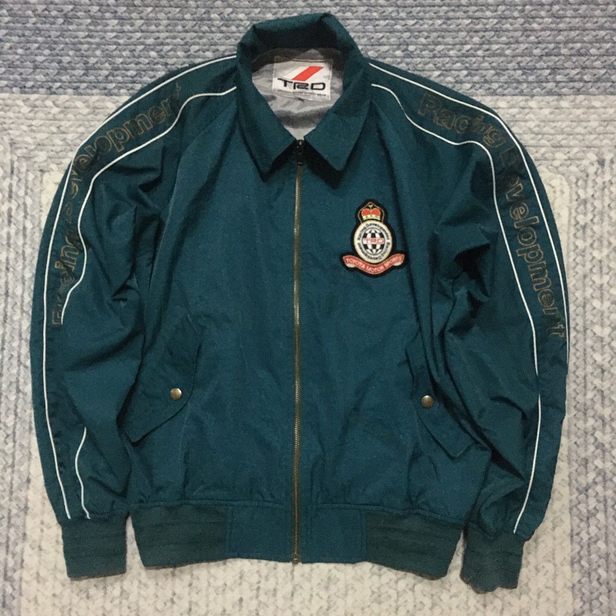 image of Repaired Vintage Toyota Racing Development Jacket, Men's (Size Medium)
