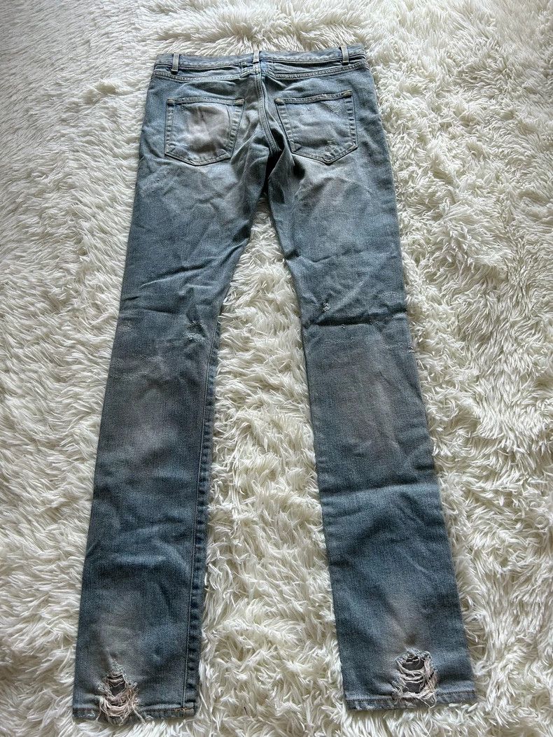Saint Laurent Paris Saint Laurent Paris 14ss primary cattle with shallow erosio Size US 30 / EU 46 - 3 Thumbnail