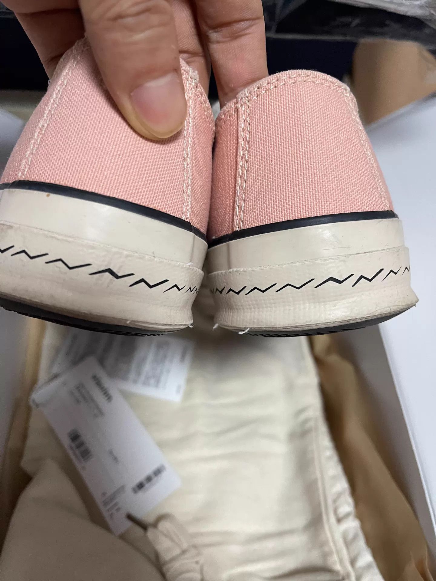 Visvim Visvim 24aw SKAGWAY L.T. LO CANVAS Pink 8.5 Size US 8.5 / EU 41-42 - 6 Thumbnail