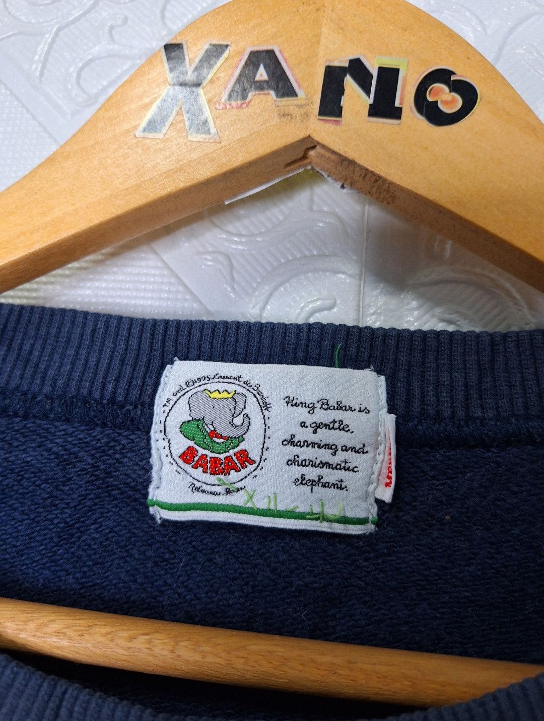 Vintage Vintage Babar Sweatshirt Size US L / EU 52-54 / 3 - 3 Thumbnail