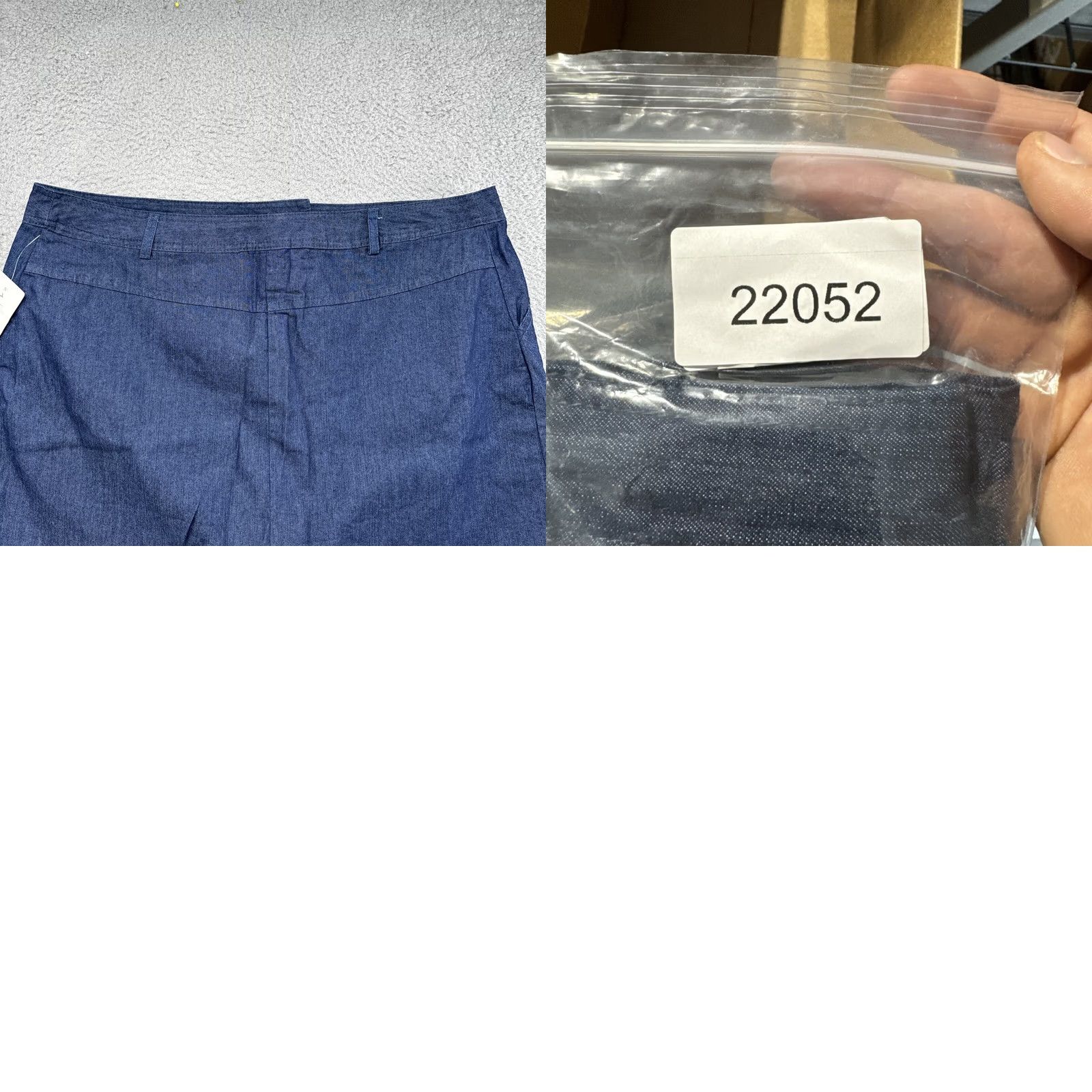 Vintage VINTAGE White Stag Denim Skort Skirt Midi Plus Size 18 Blue A-Line Pockets 90s Ba Womens Size 40" / US 18 - 8 Thumbnail