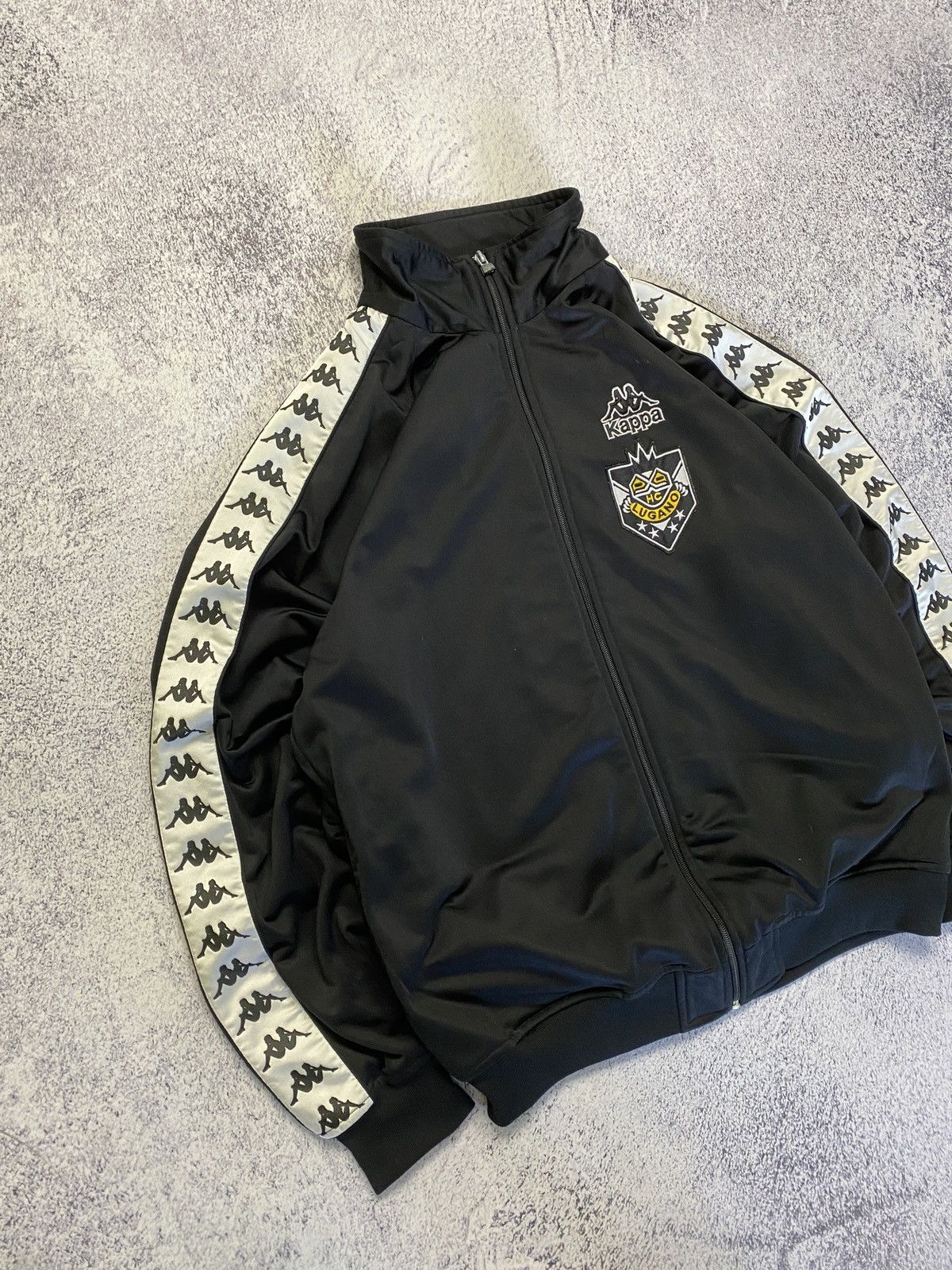 Kappa × Vintage Kappa Vintage Lampas Track Jacket HC Lugano Y2K Size US L / EU 52-54 / 3 - 3 Thumbnail