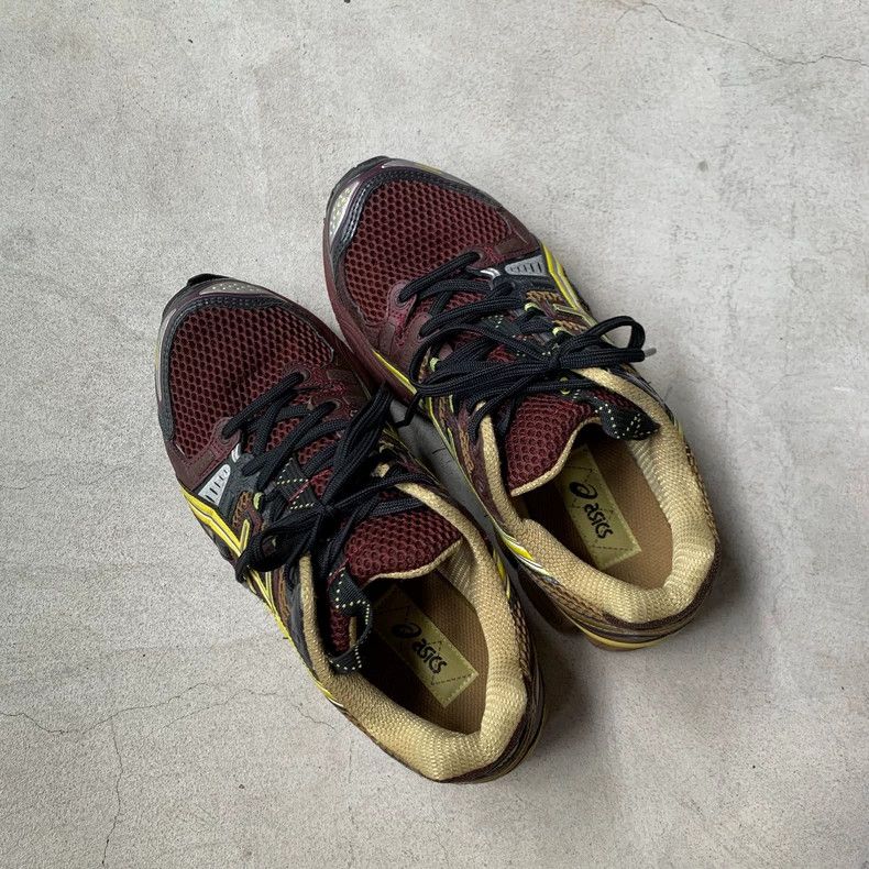 Kiko Kostadinov KIKO KOSTADINOV gel-nimbus 9 ub3-s Brown Yellow Sports Sho Size US 7 / EU 40 - 3 Thumbnail