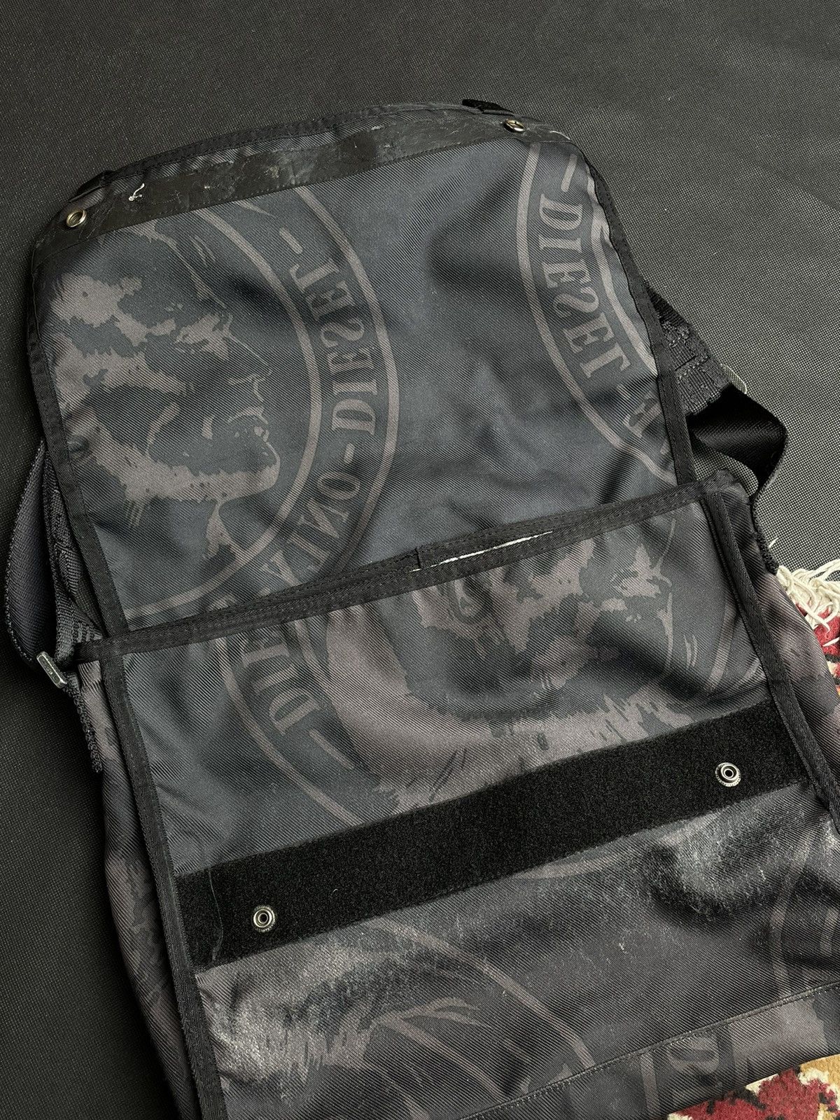 Vintage y2k Diesel Messenger Sling Bag
