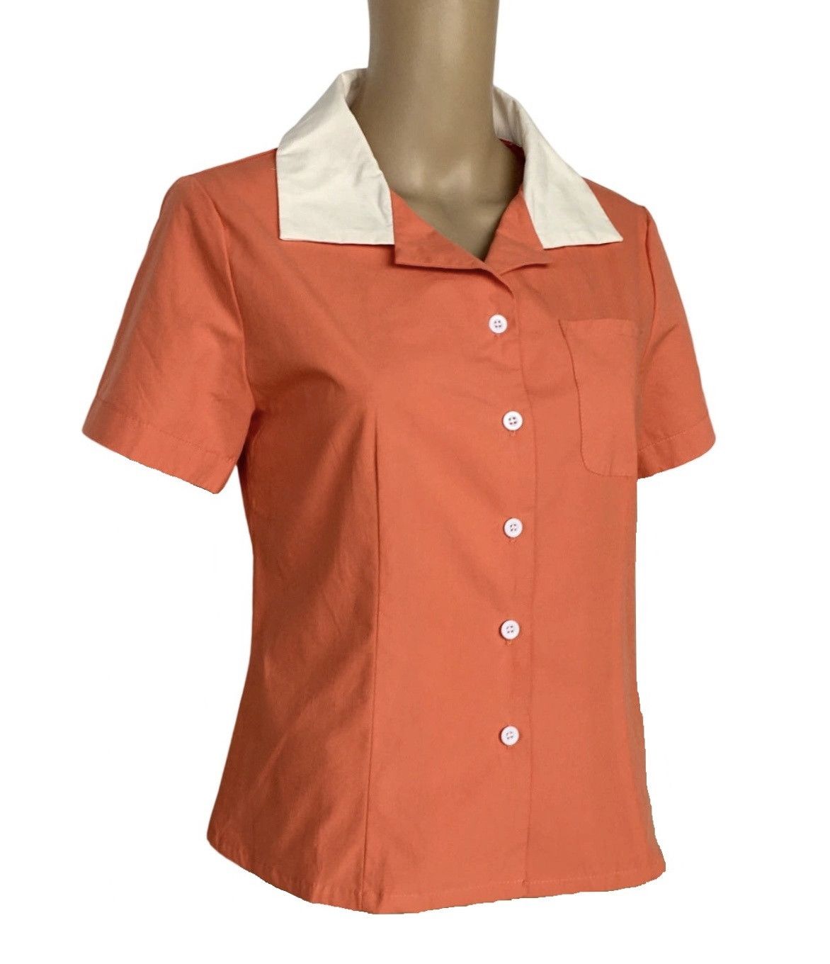 Other Casual Shirts Short Sleeveles Vintage Blouse CI Size L / US 10 / IT 46 - 3 Thumbnail