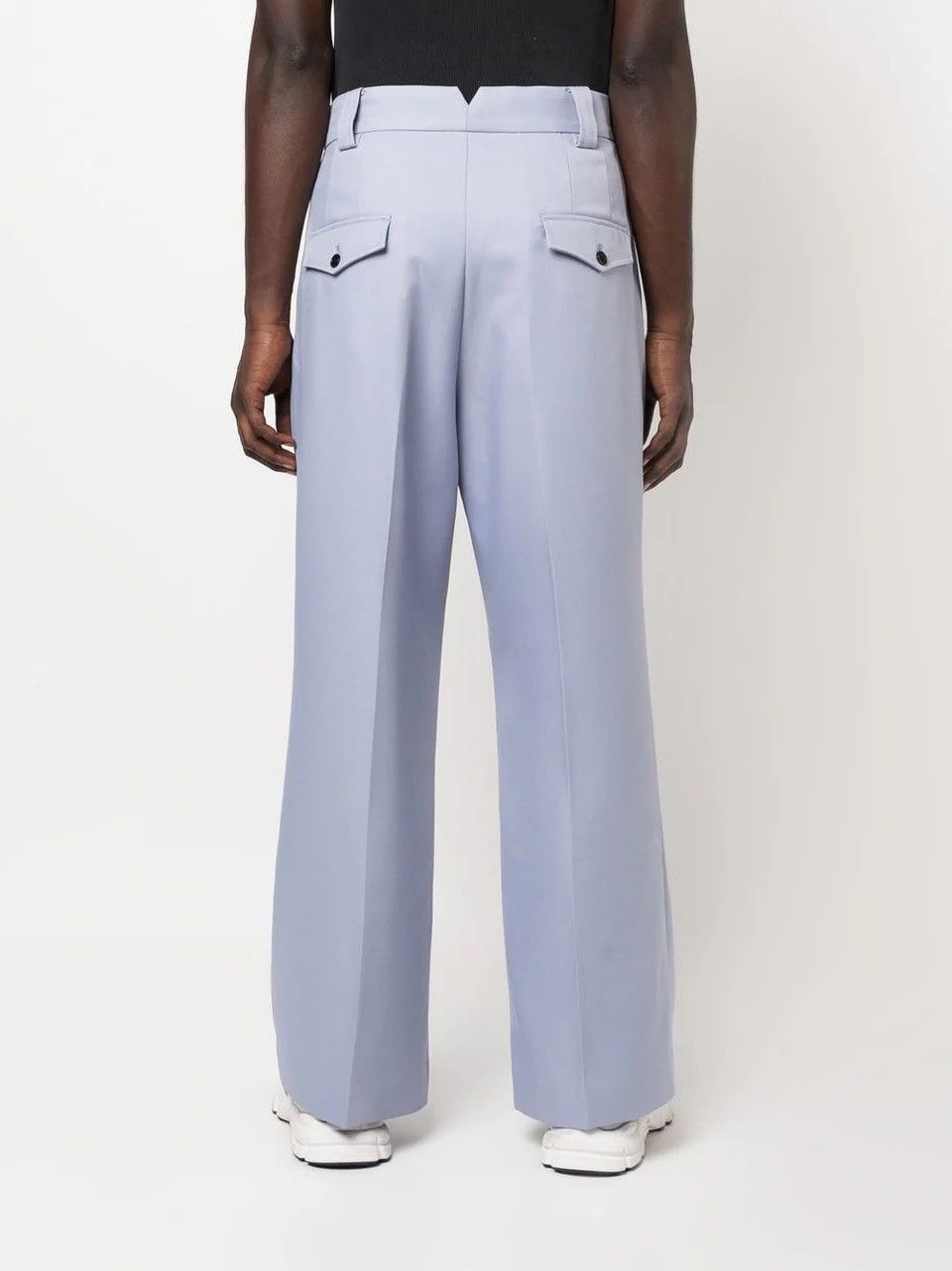 Viktor & Rolf !DS! SS22 Viktor & Rolf Pleat Detail High Closure Pants Size US 30 / EU 46 - 4 Thumbnail