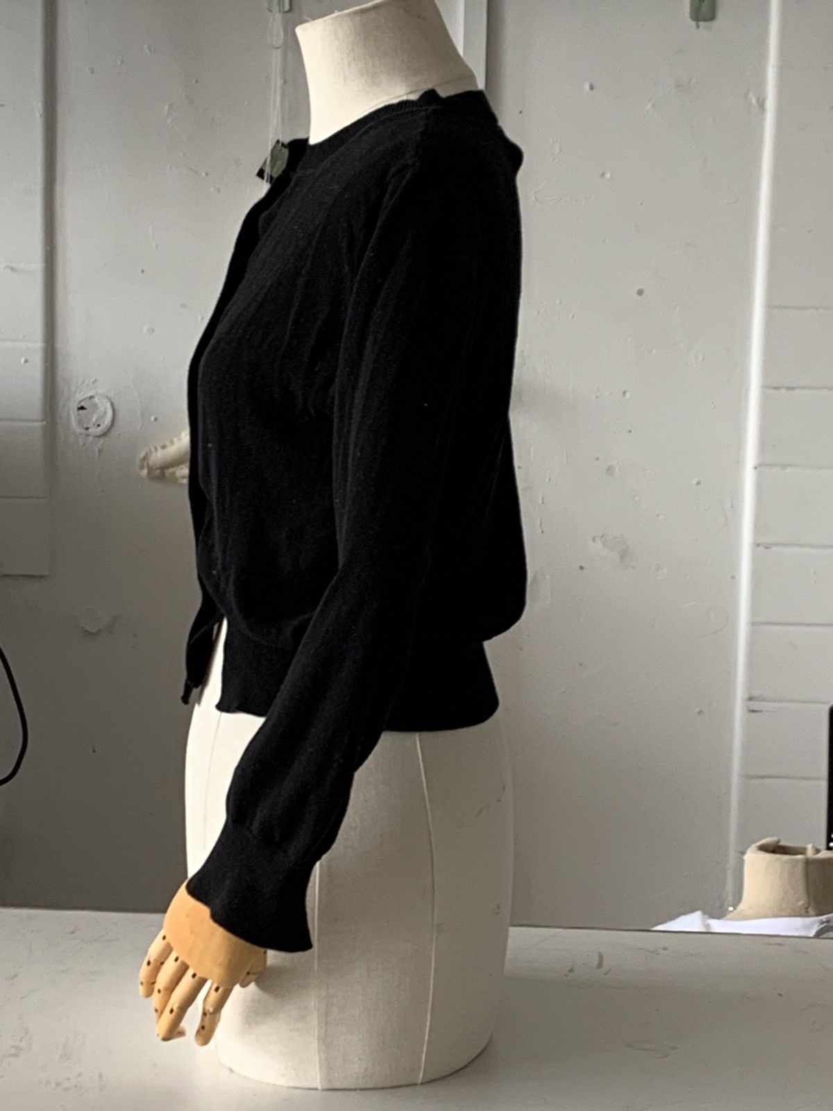 Limi Feu Limi Feu Black Cardigan Size S / US 4 / IT 40 - 2 Thumbnail